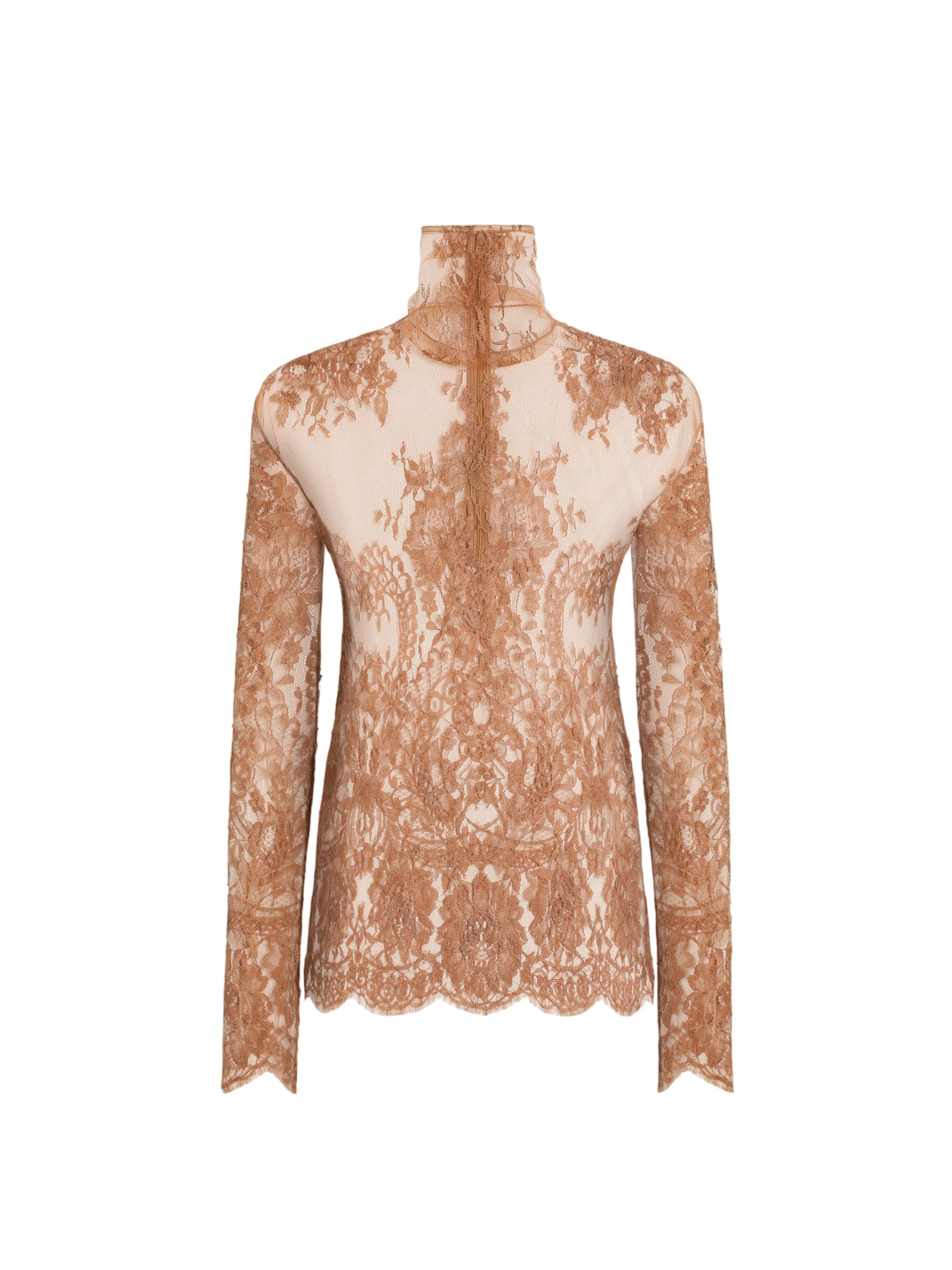 Chantilly lace blouse