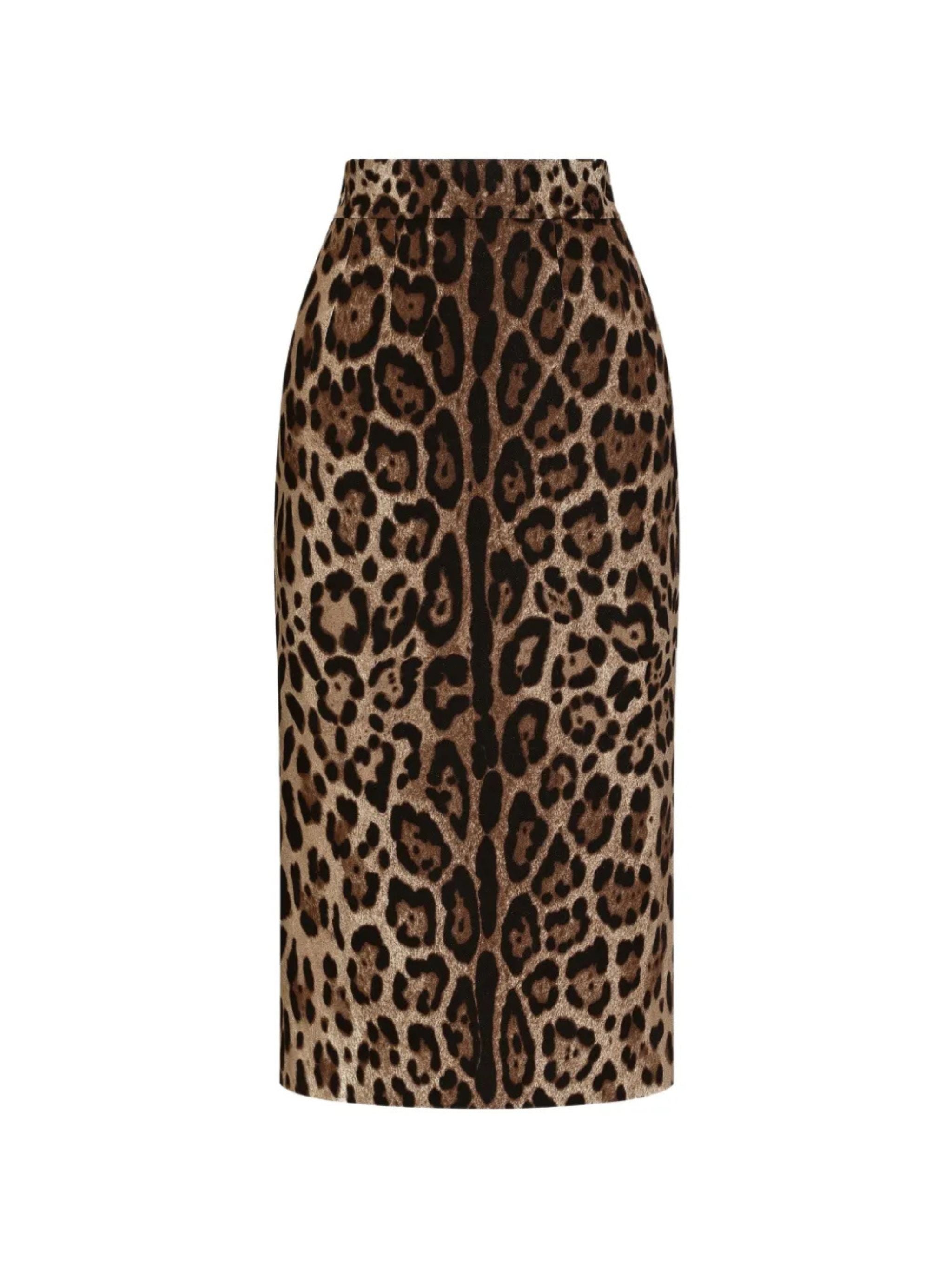 Gonna leopardata in cady