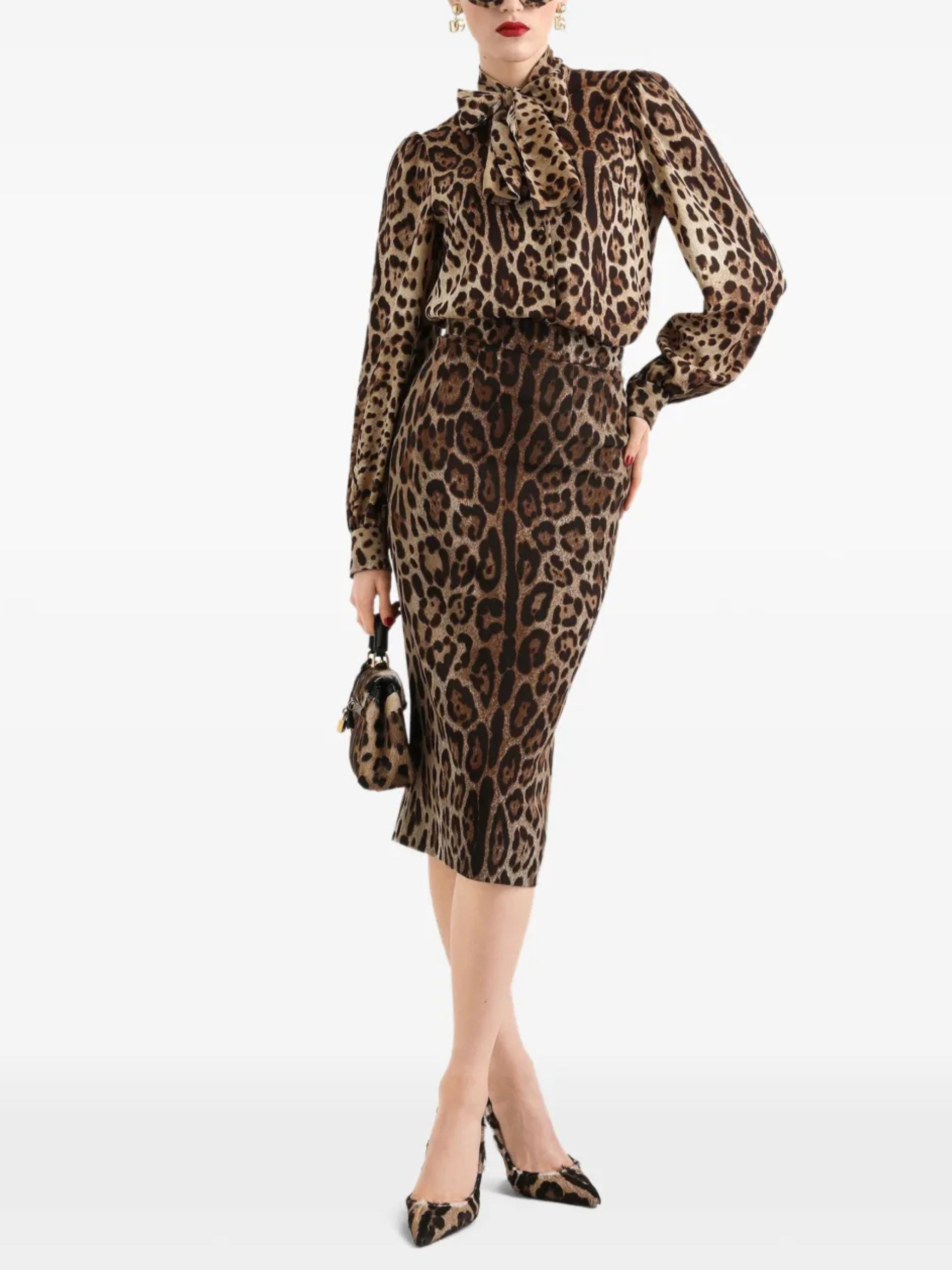 Gonna leopardata in cady