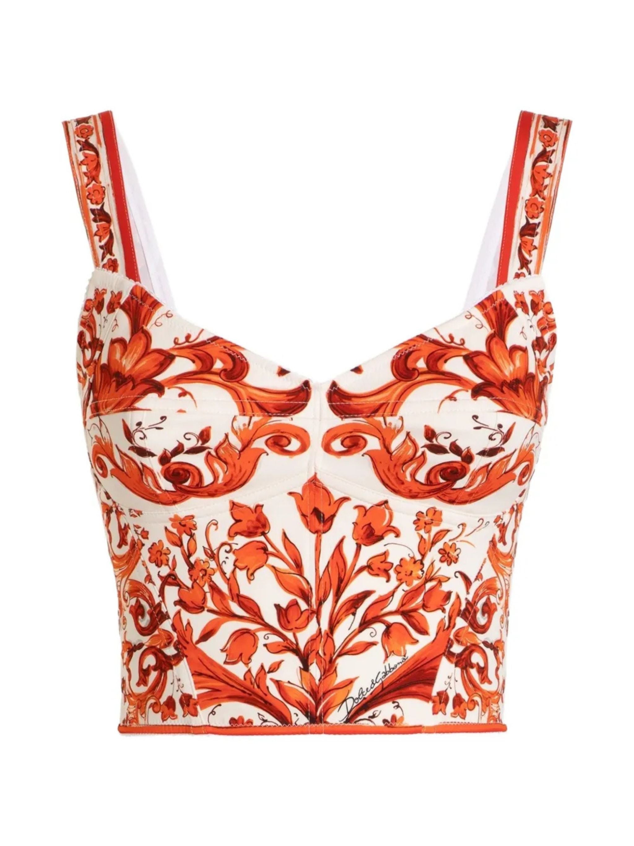 BUSTIER ST MAIOLICA