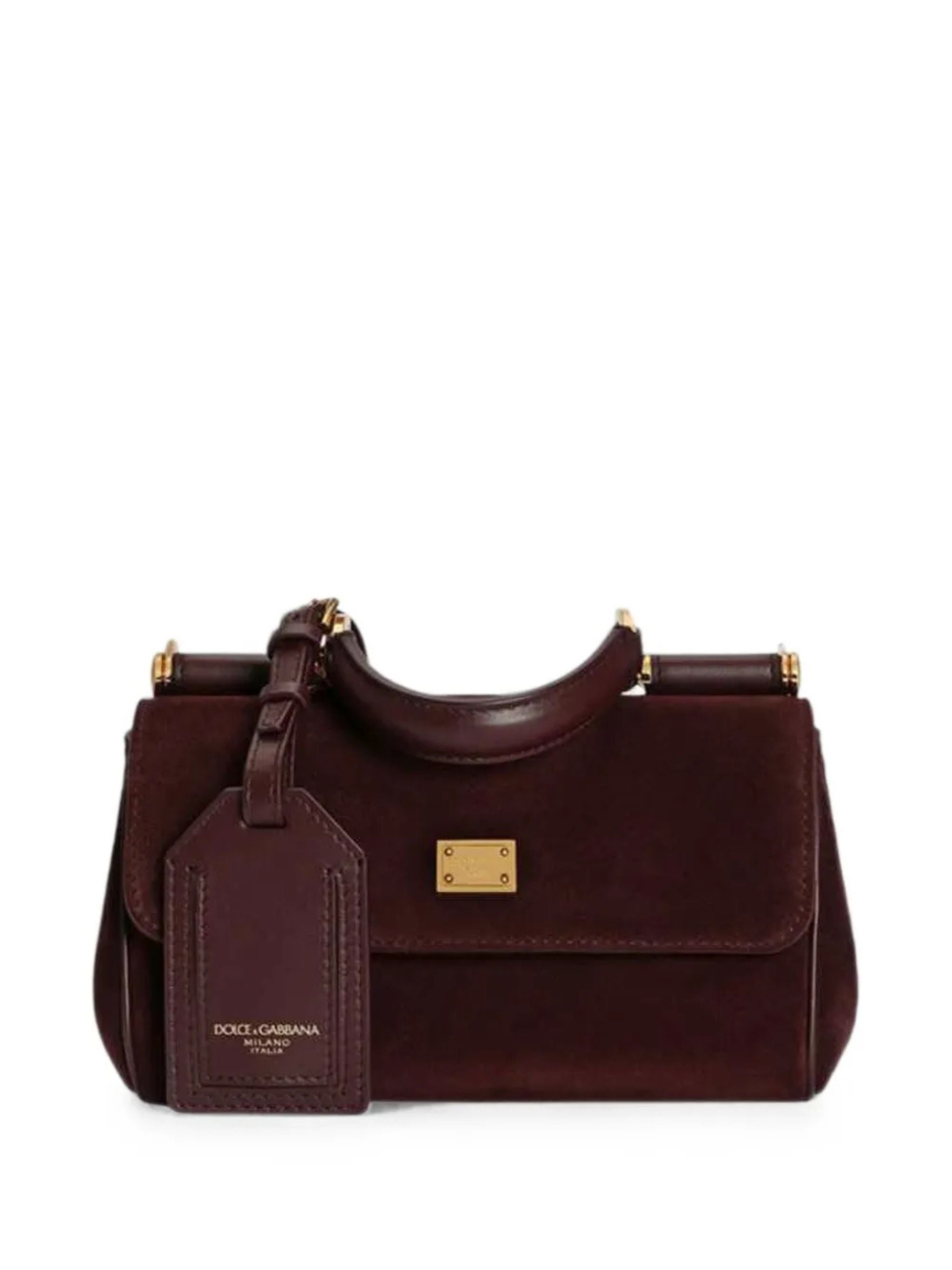 Borsa a mano My Sicily mini in suede