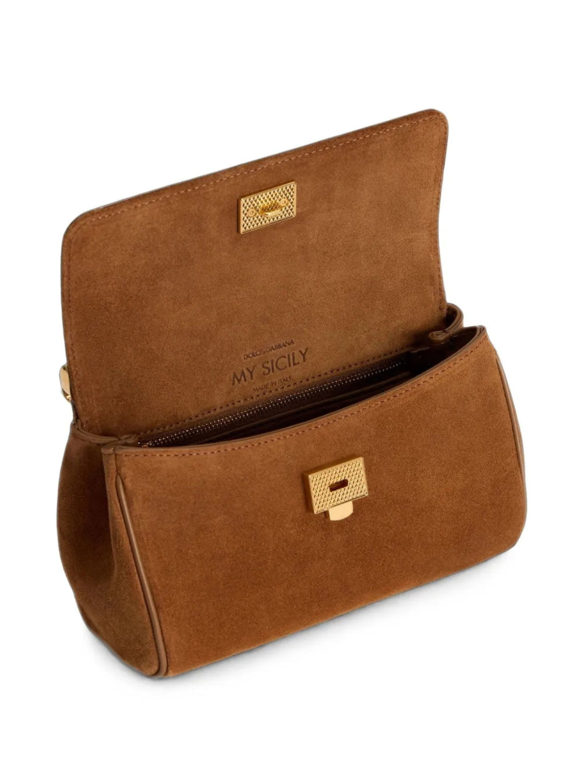 Borsa a mano My Sicily mini in suede