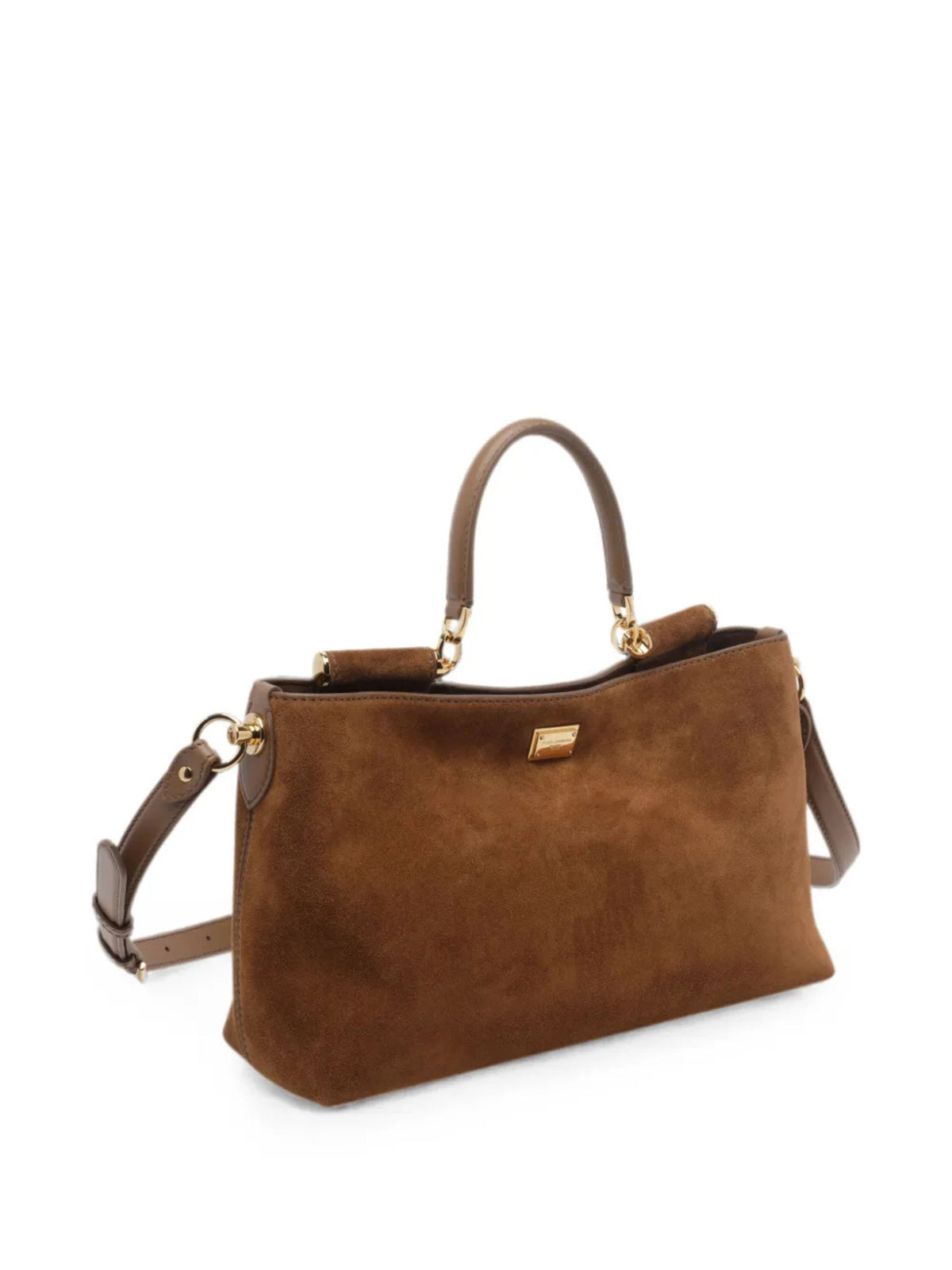 Borsa tote Sicily in pelle scamosciata