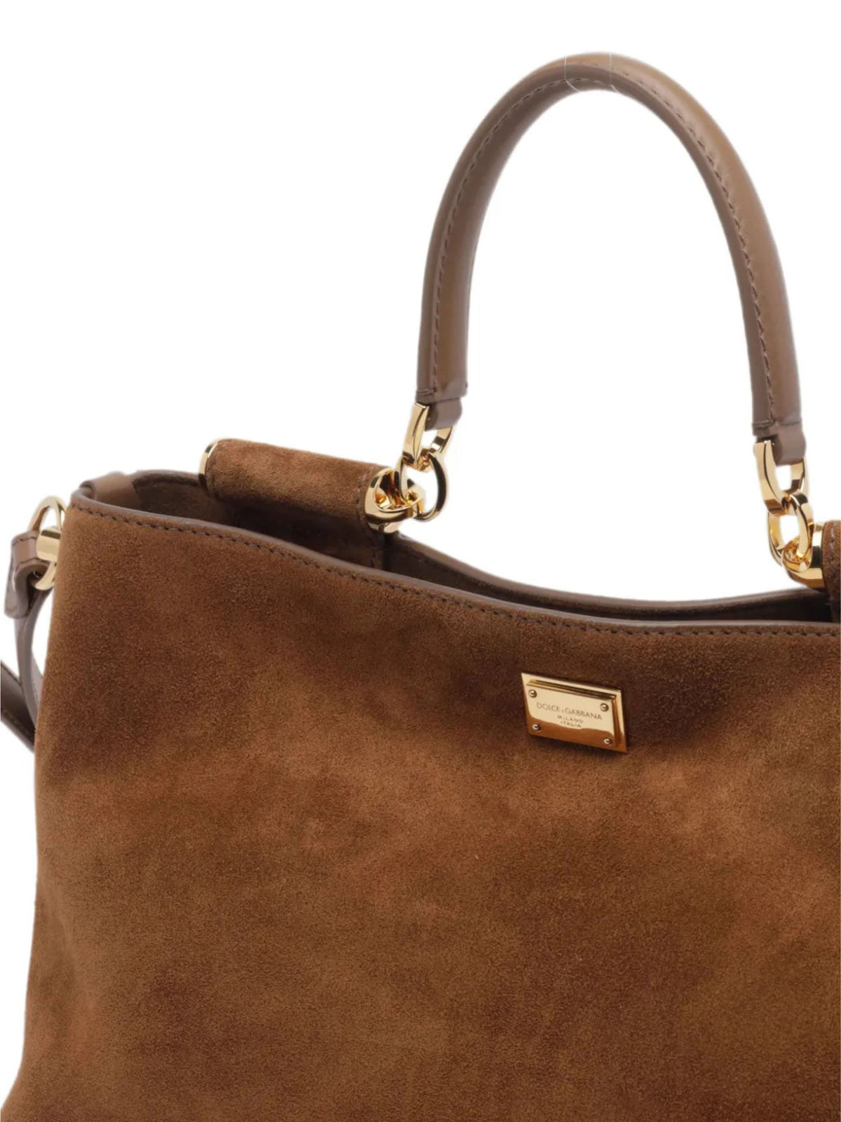 Borsa tote Sicily in pelle scamosciata