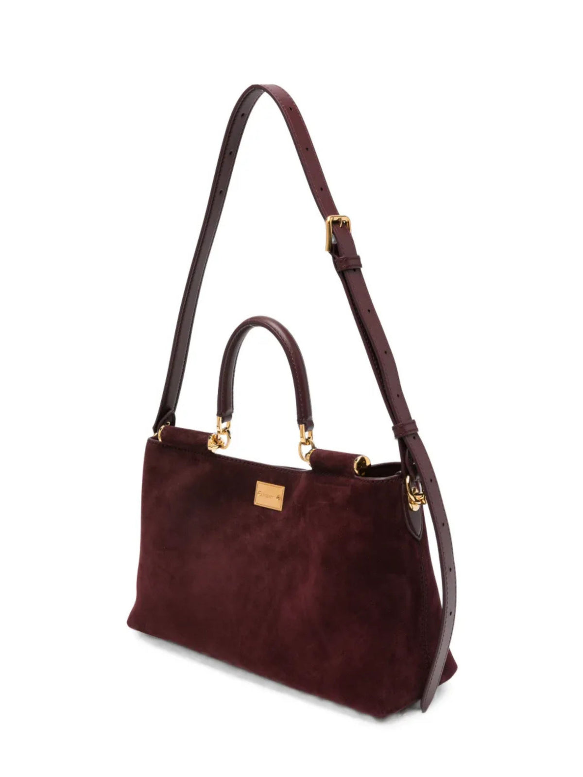 Borsa Shopping in suede