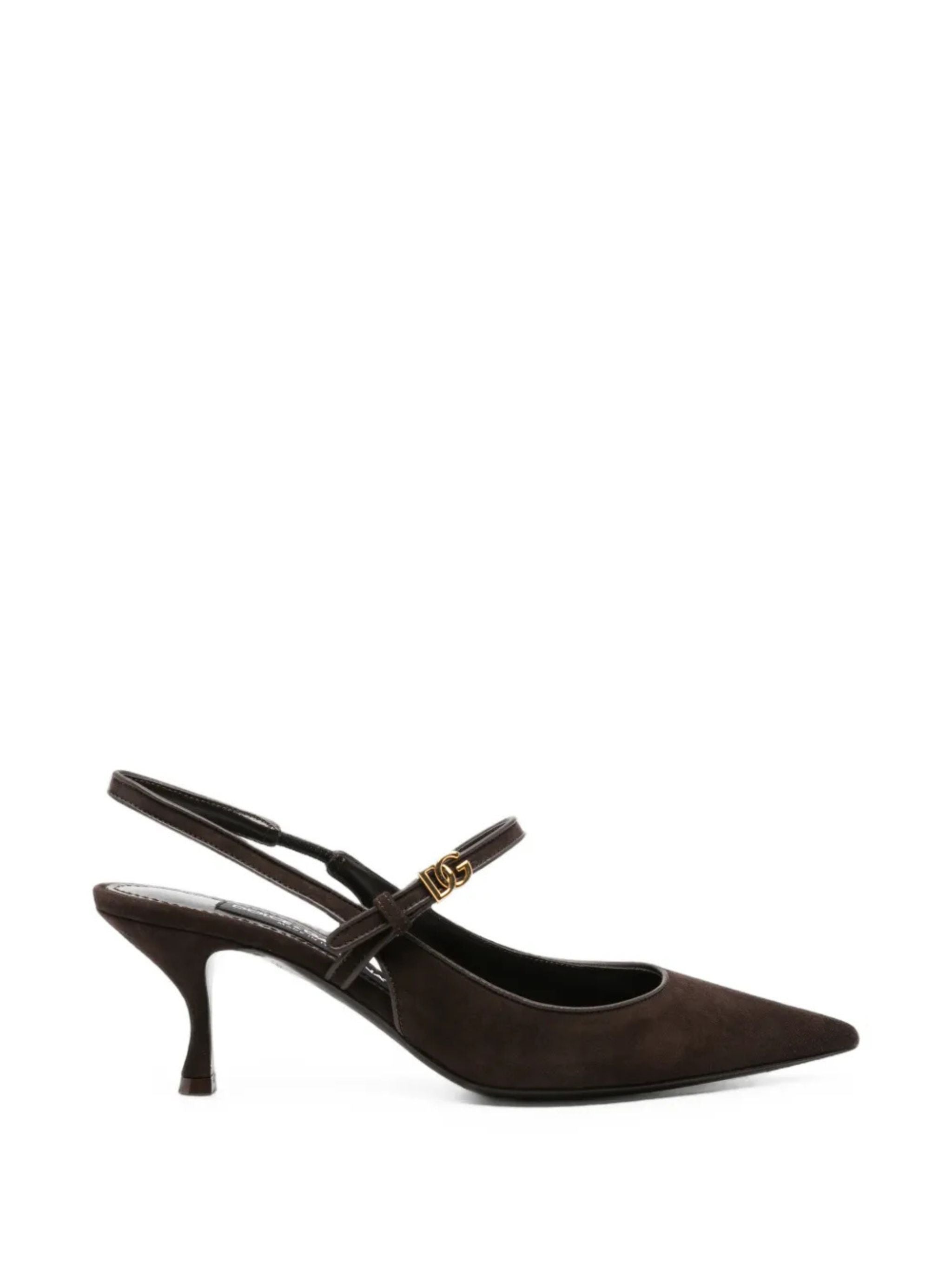 Slingback in suede