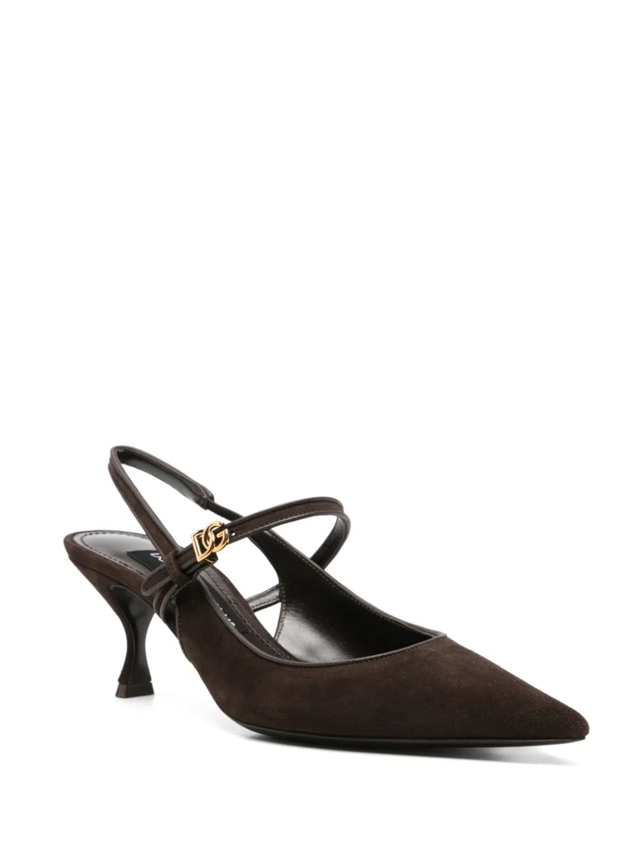 Slingback in suede