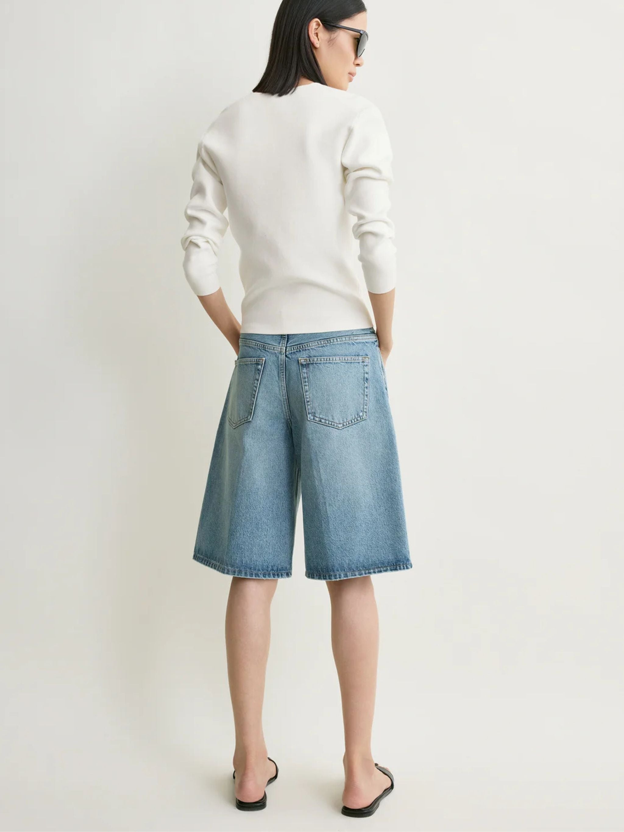 DENIM BOARD SHORT