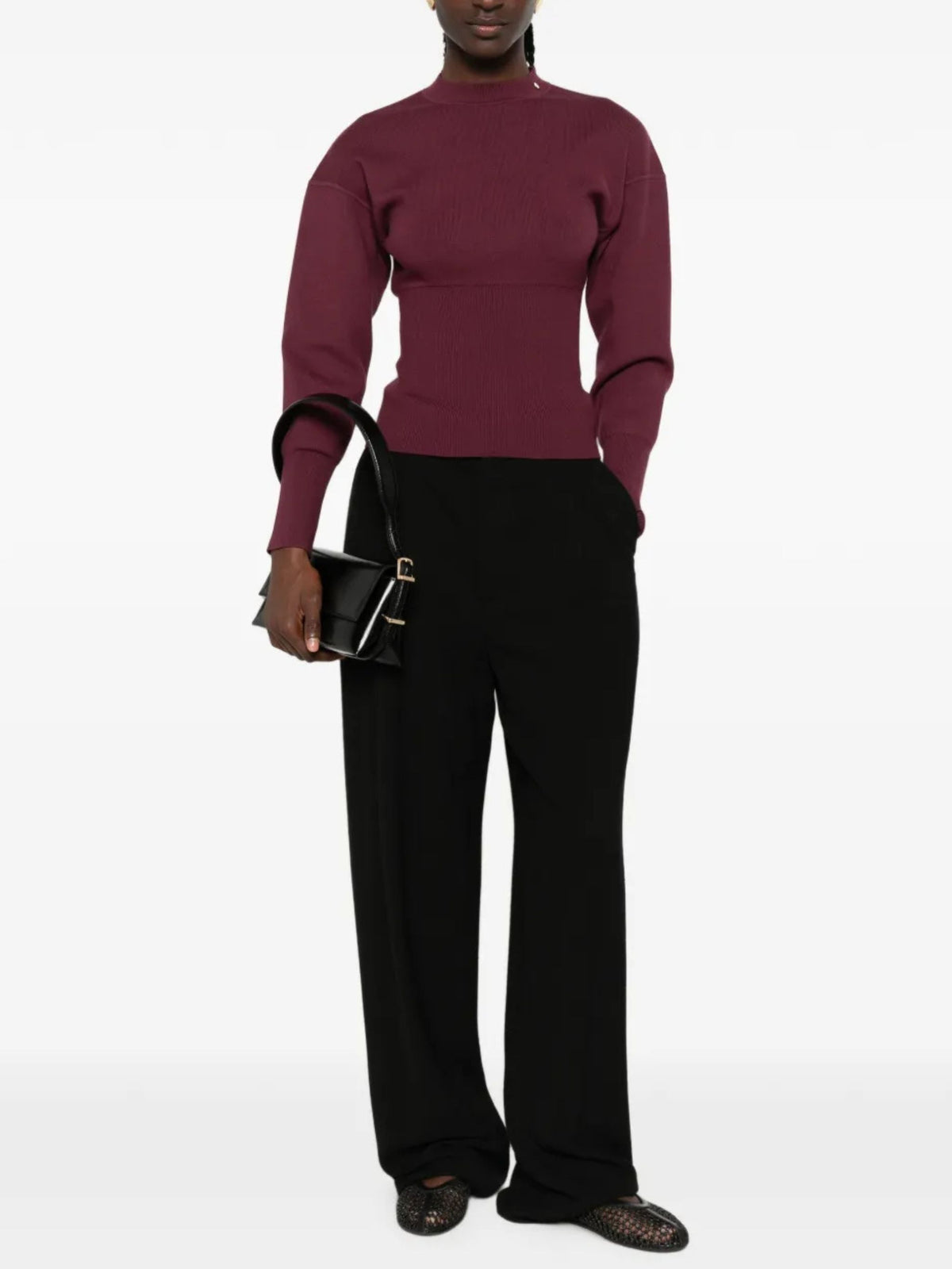 Maglione girocollo Bordeaux
