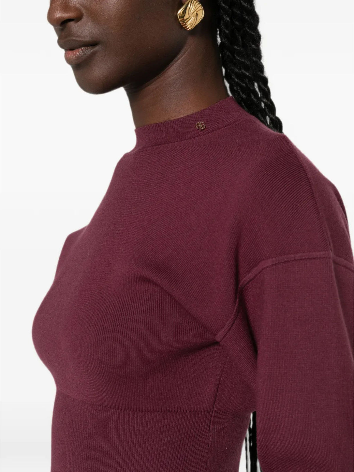 Maglione girocollo Bordeaux