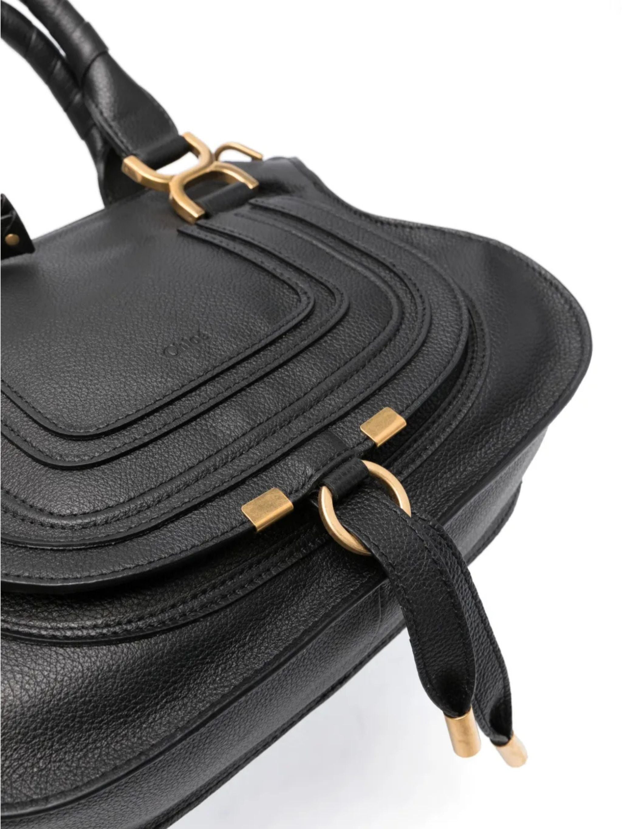 Borsa Marcie piccola in pelle granata