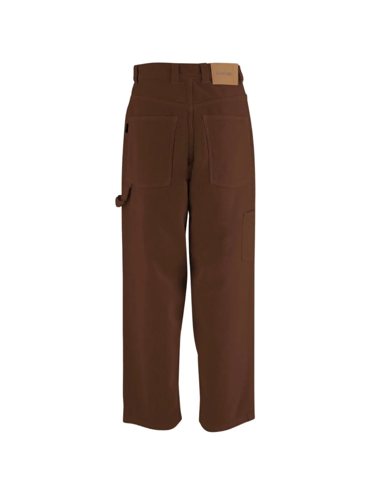 Pantaloni dritti a coste
