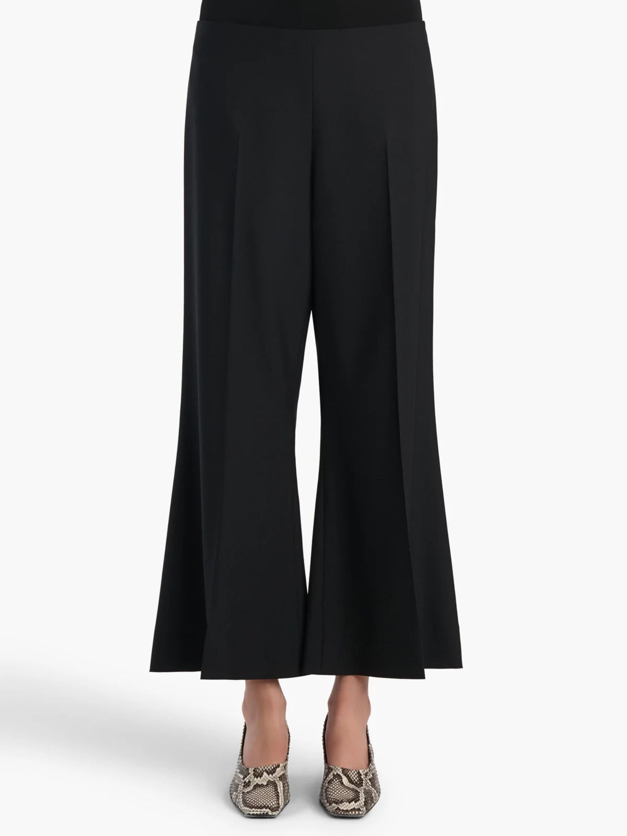 Pantalone Walter in lana nera