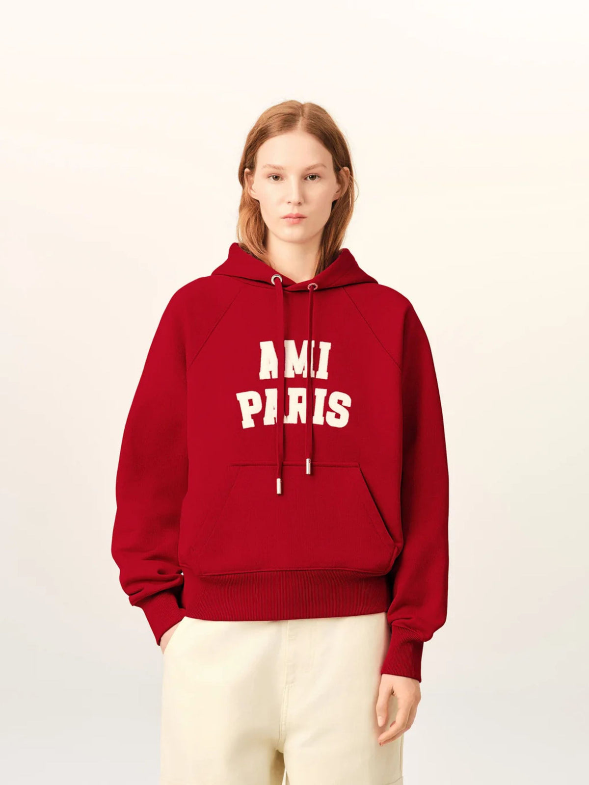 HOODIE AMI PARIS FELT