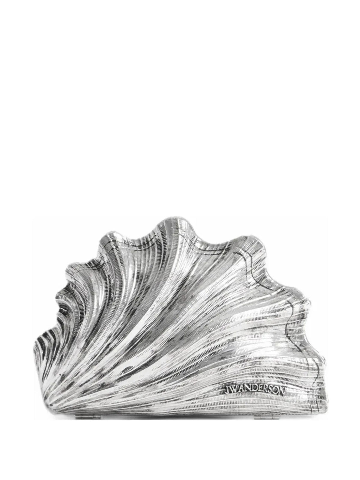 Clutch a conchiglia argento vintage