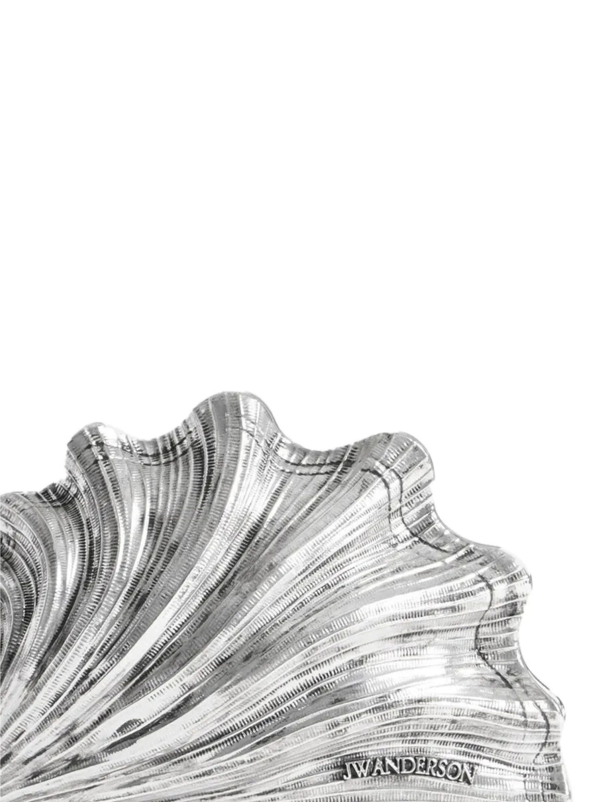 Clutch a conchiglia argento vintage