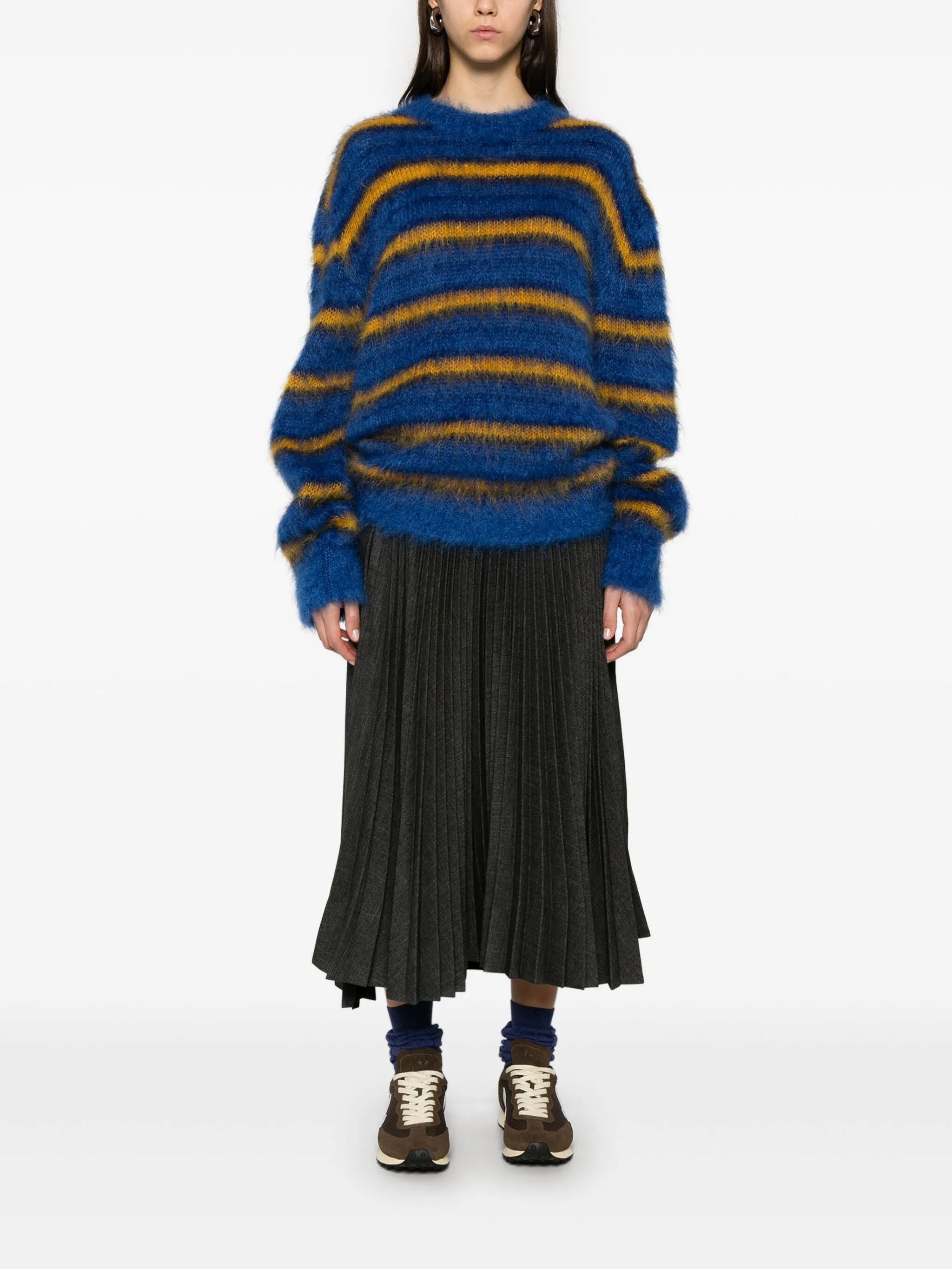 GONNA LUNGA PLISSE ELASTICO