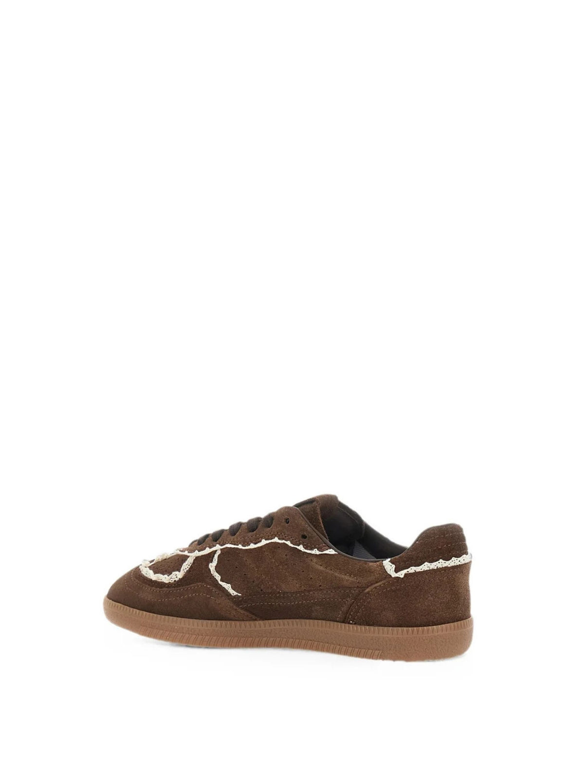 CROCHET LEATHER SNEAKERS