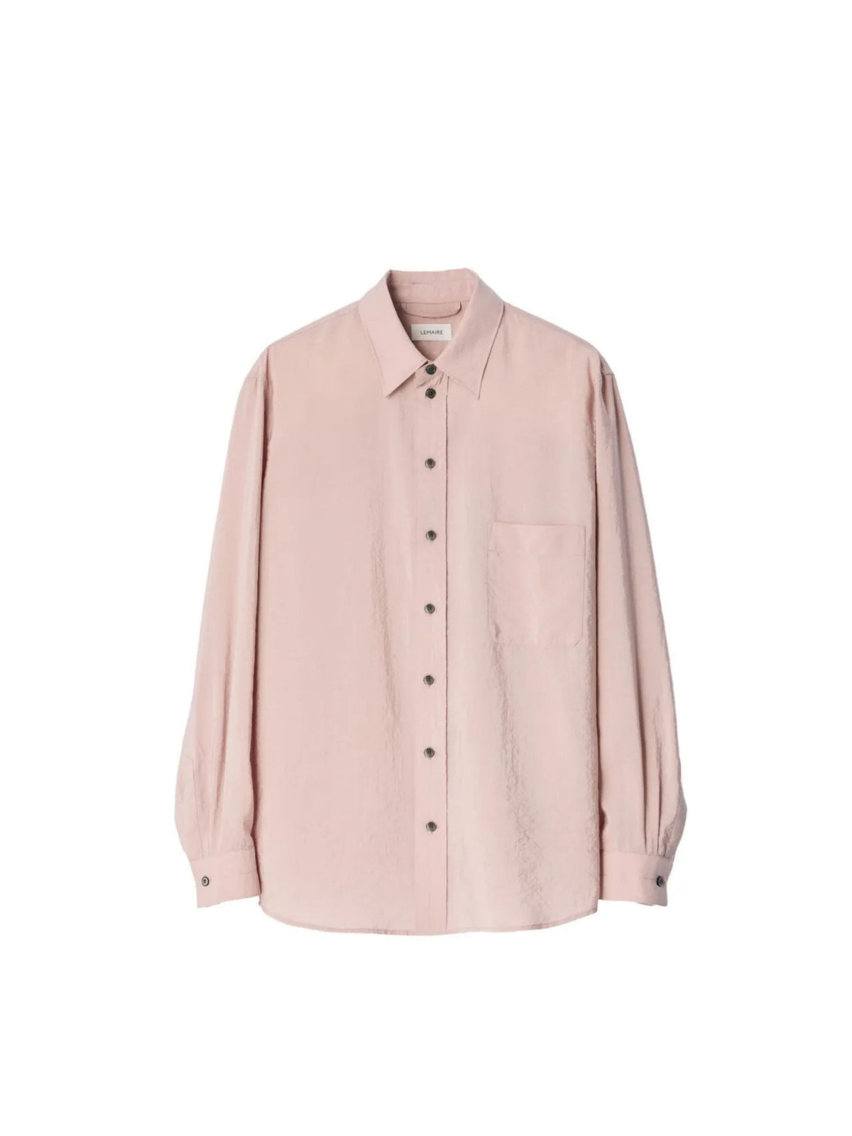 Camicia dritta in seta dry
