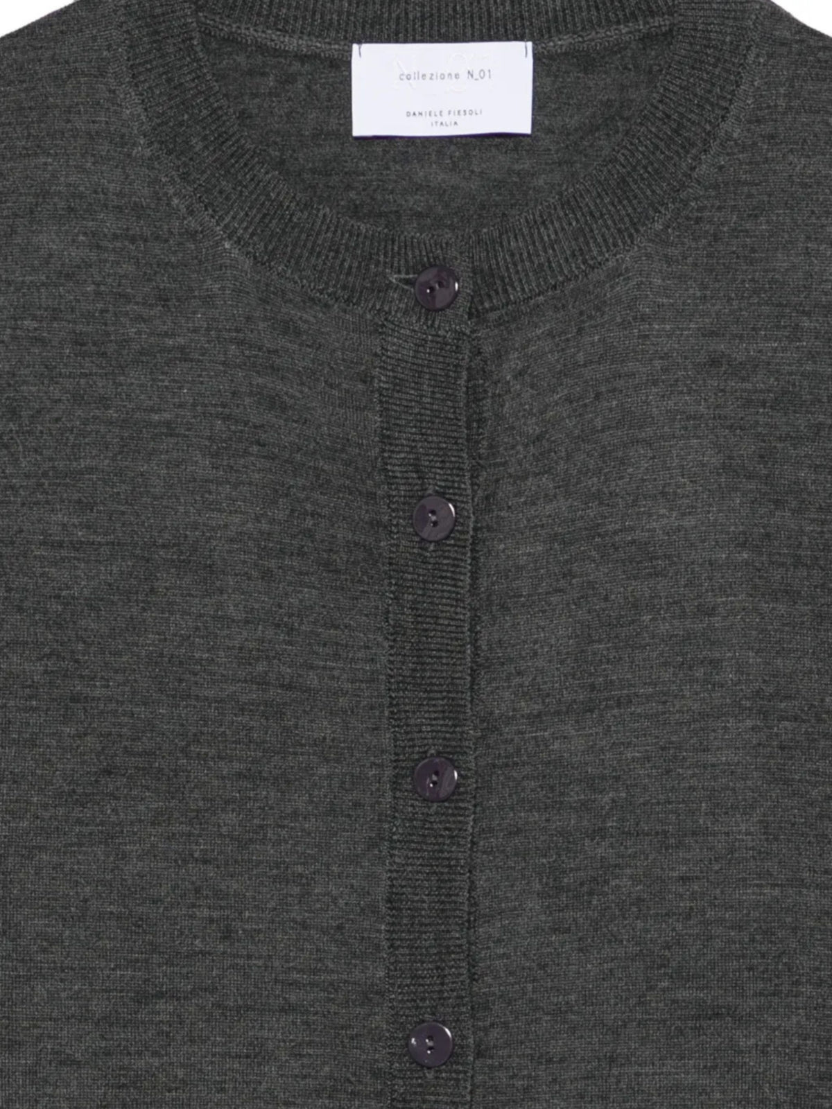 Cardigan in lana merino