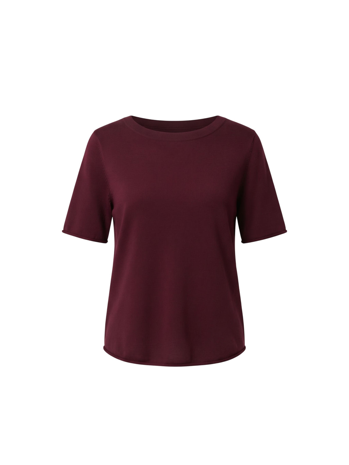 T-shirt Lisa Yang in Burgundy