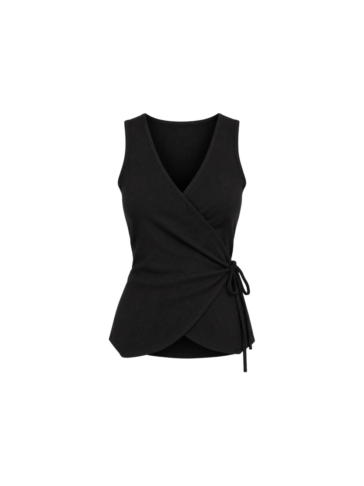 Top Lisa Yang smanicato con incrocio