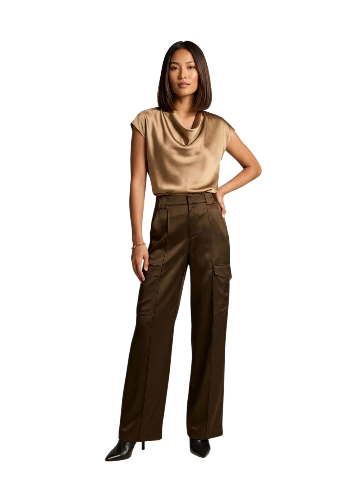 Vince Utility Trousers Satin