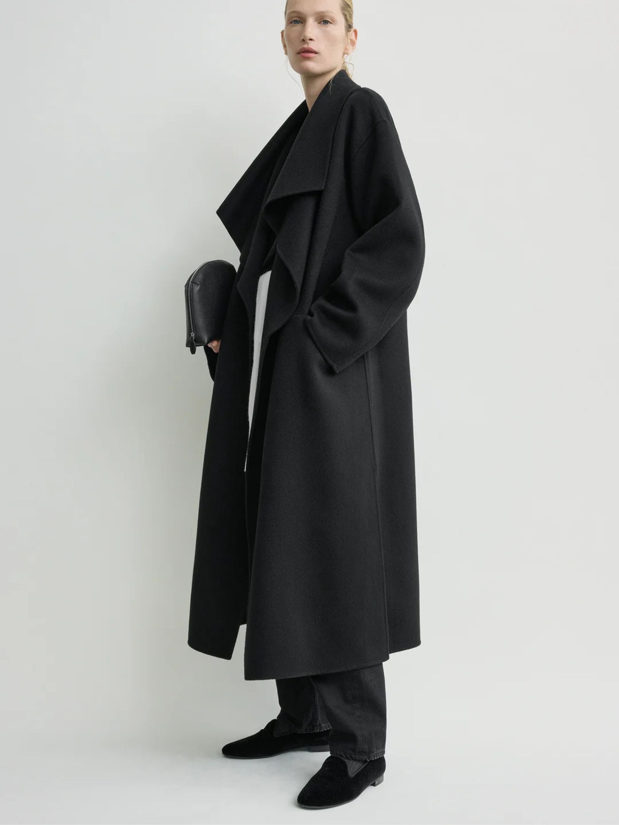 Cappotto Signature doublé nero