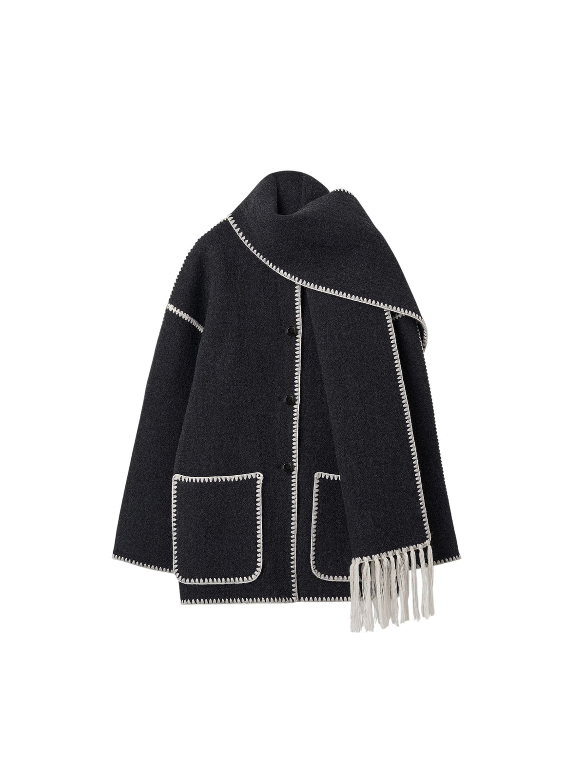 Toteme scarf coat