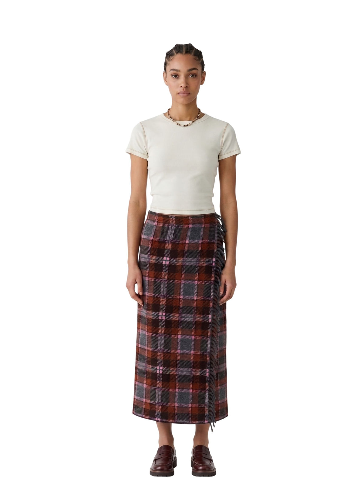 Gonna a Portafoglio Tartan