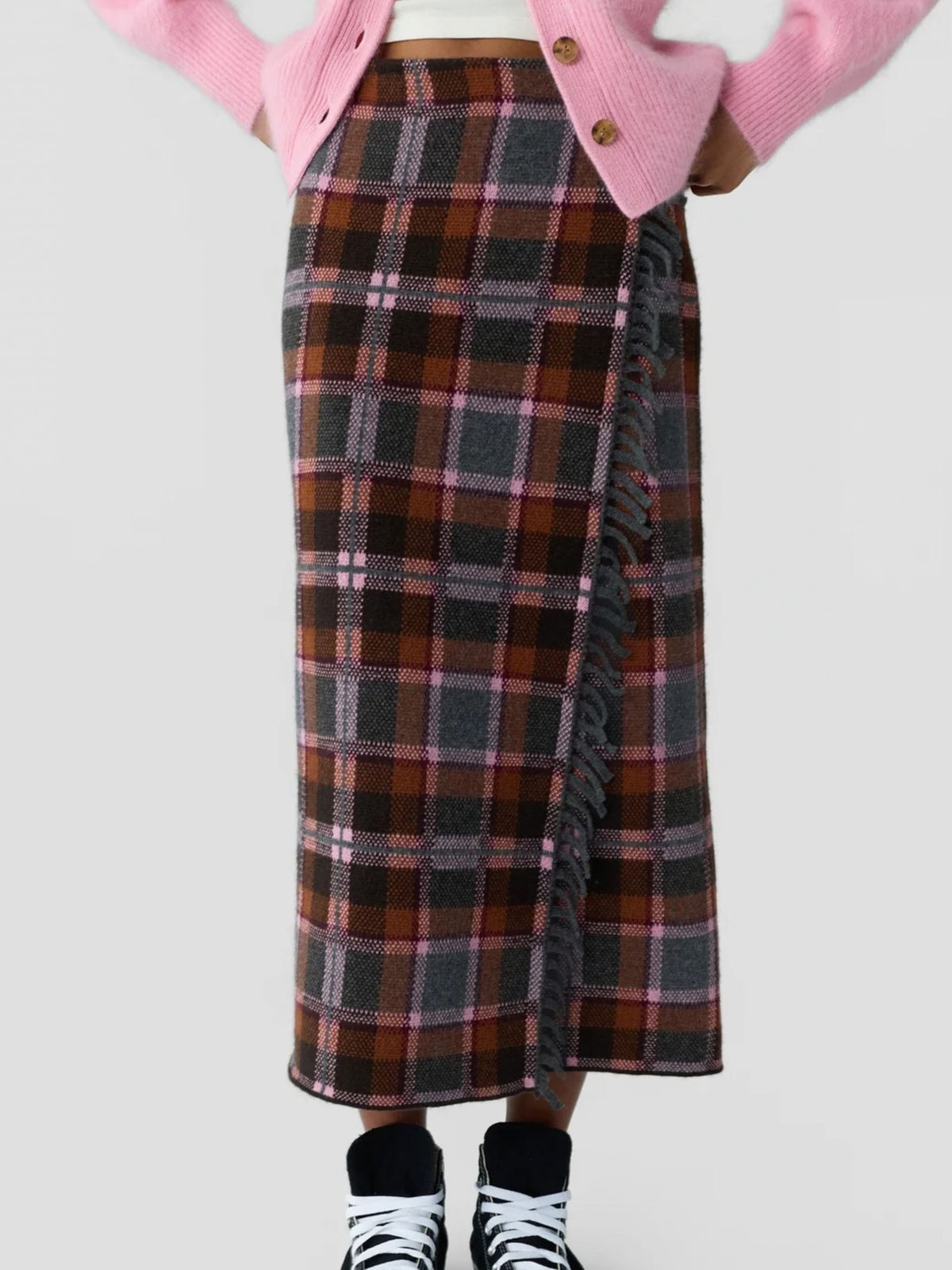 Gonna a Portafoglio Tartan