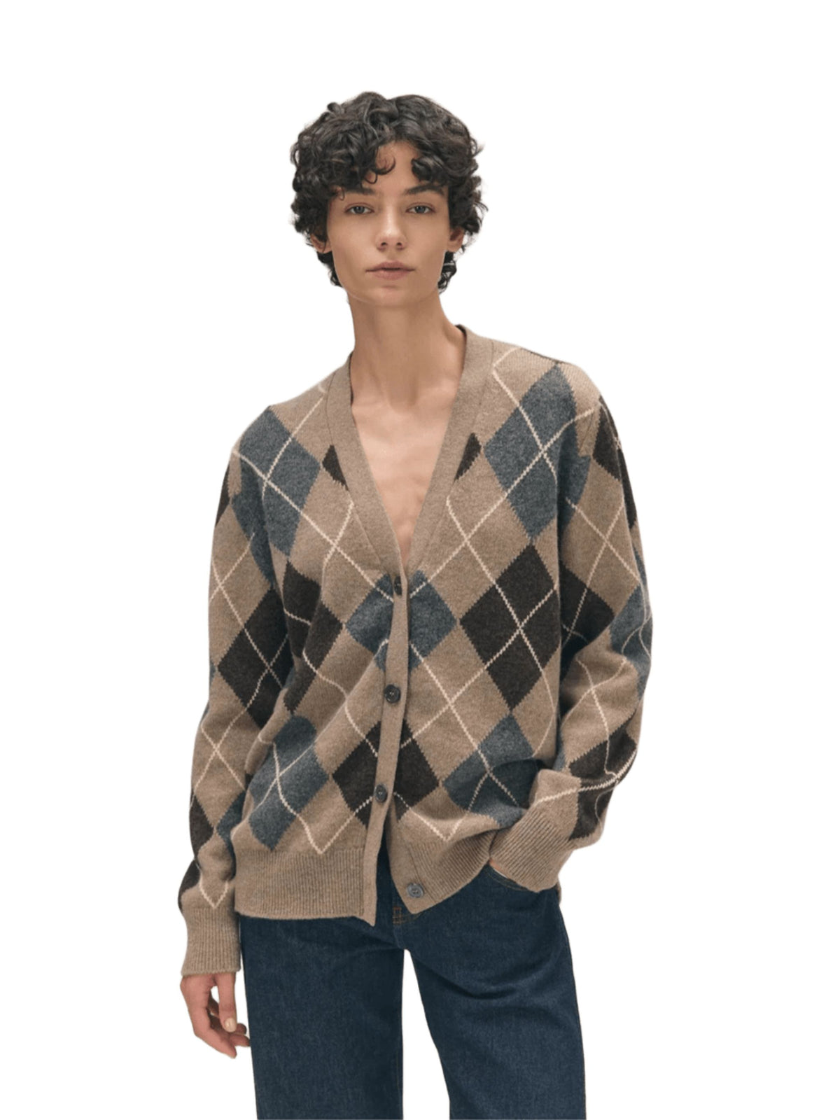 Ava Argyle Cardigan