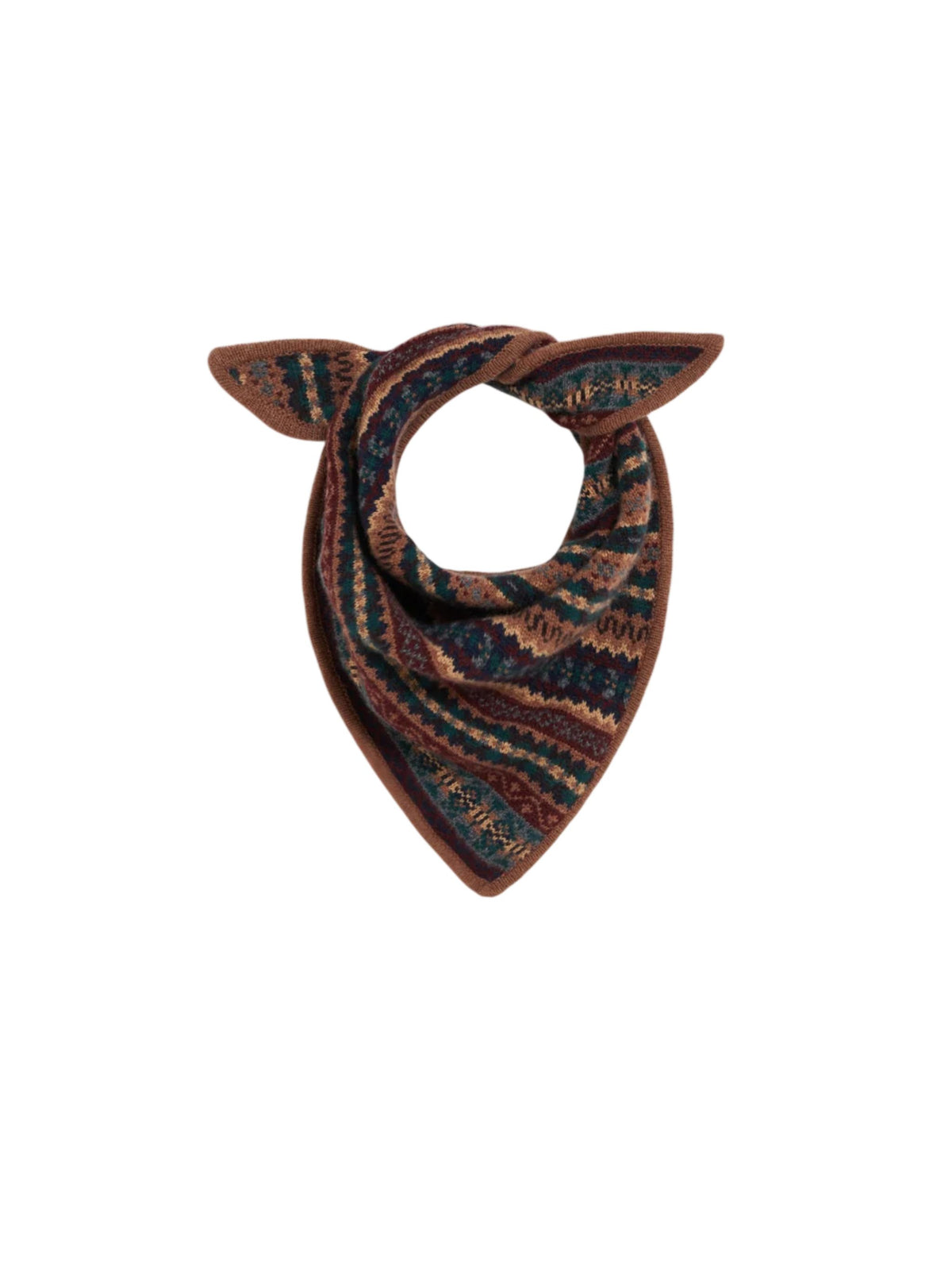 Fair Isle Cashmere Foulard