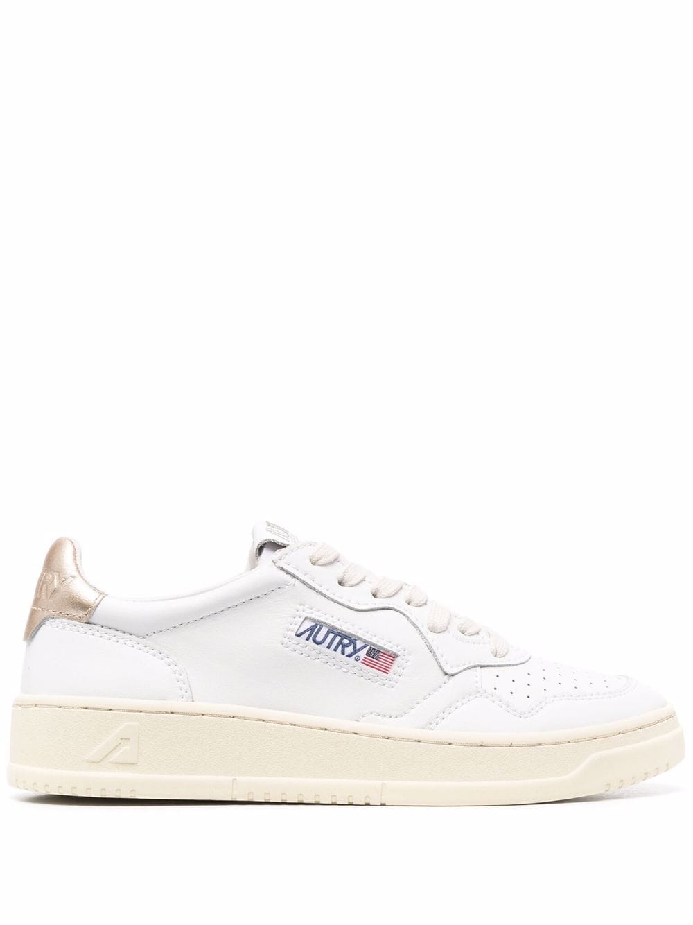 SNEAKERS MEDALIST LOW BIANCO ORO