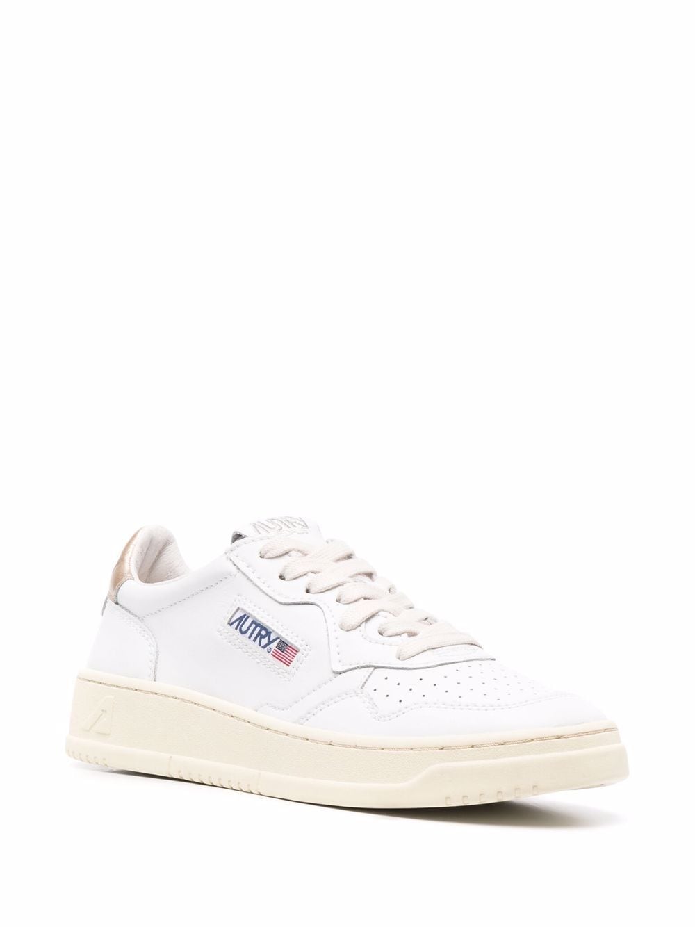 SNEAKERS MEDALIST LOW BIANCO ORO