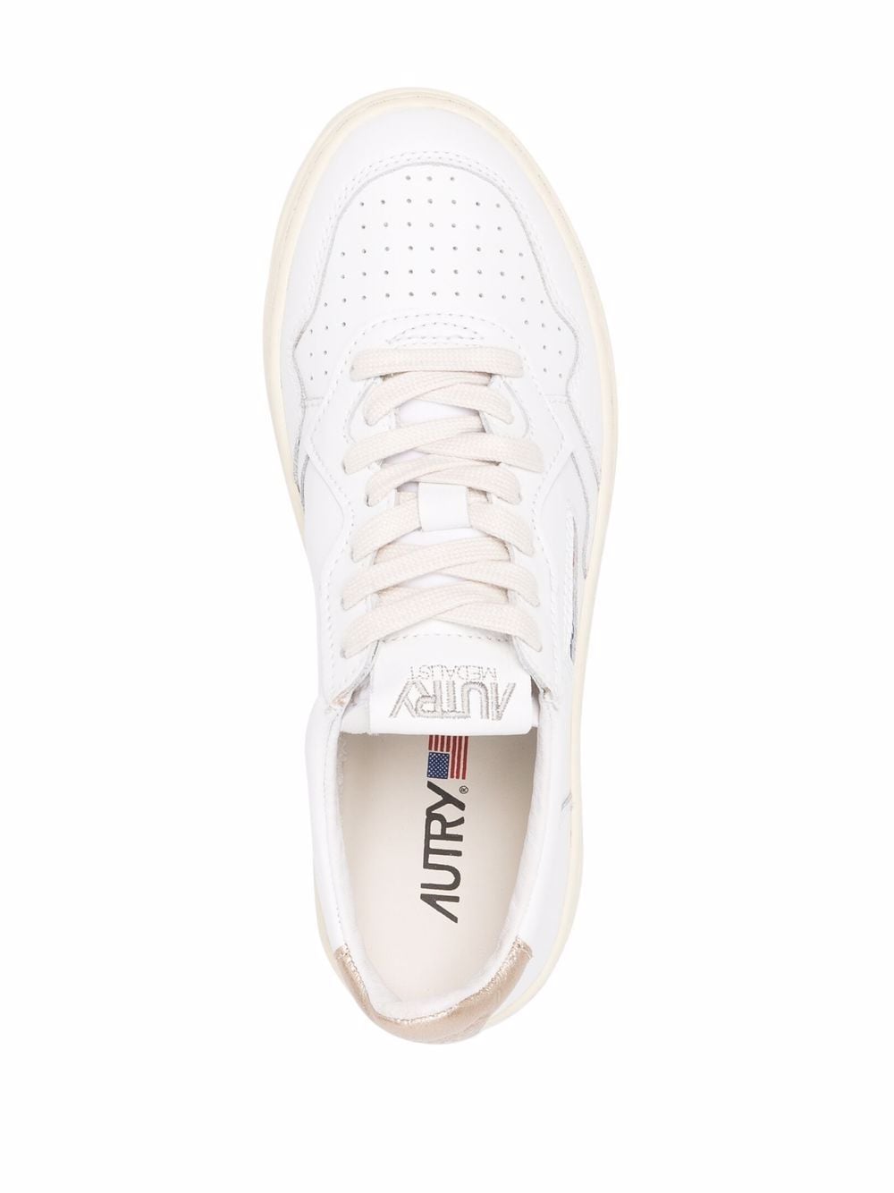 SNEAKERS MEDALIST LOW BIANCO ORO