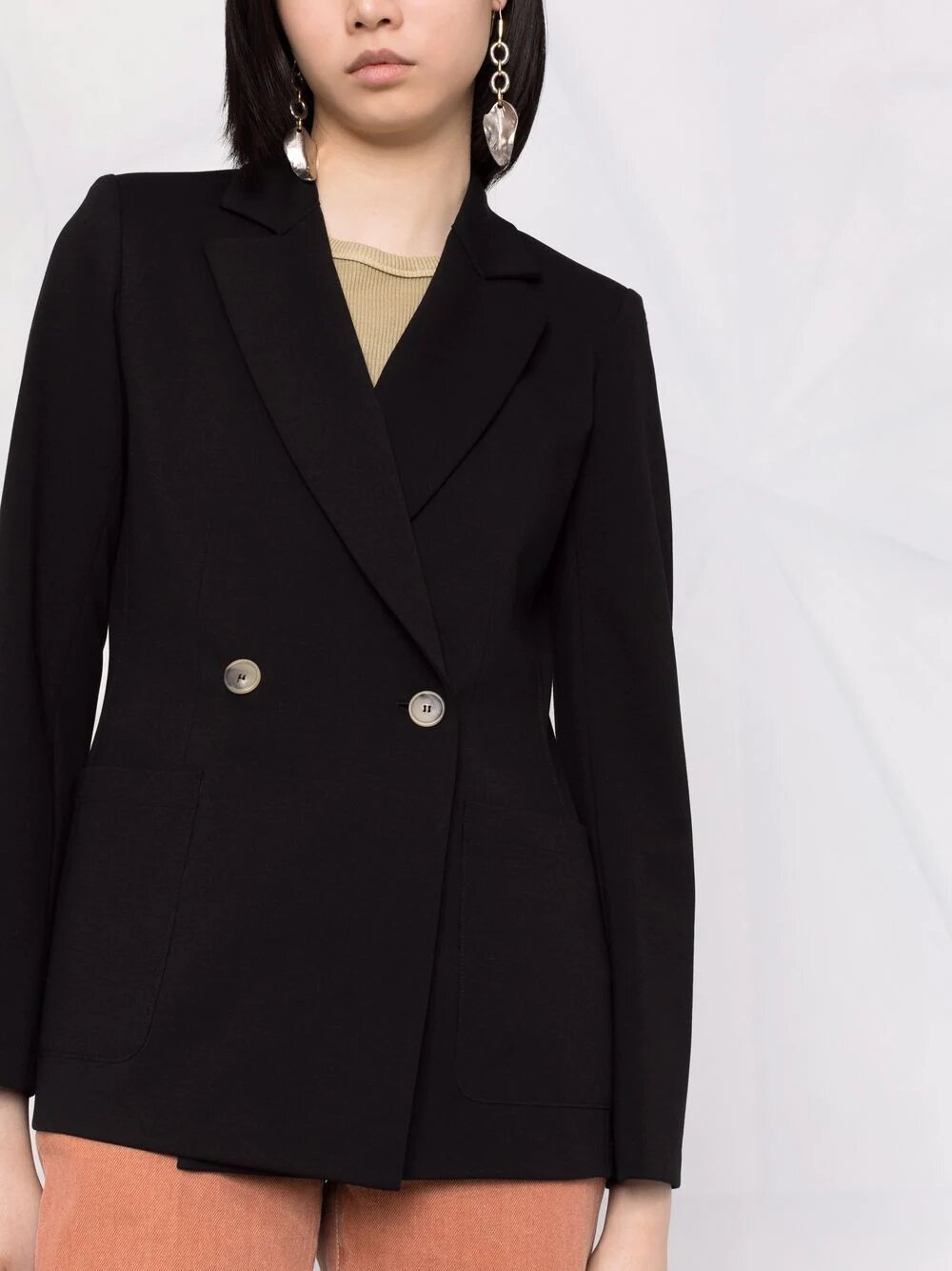 Blazer con spalline