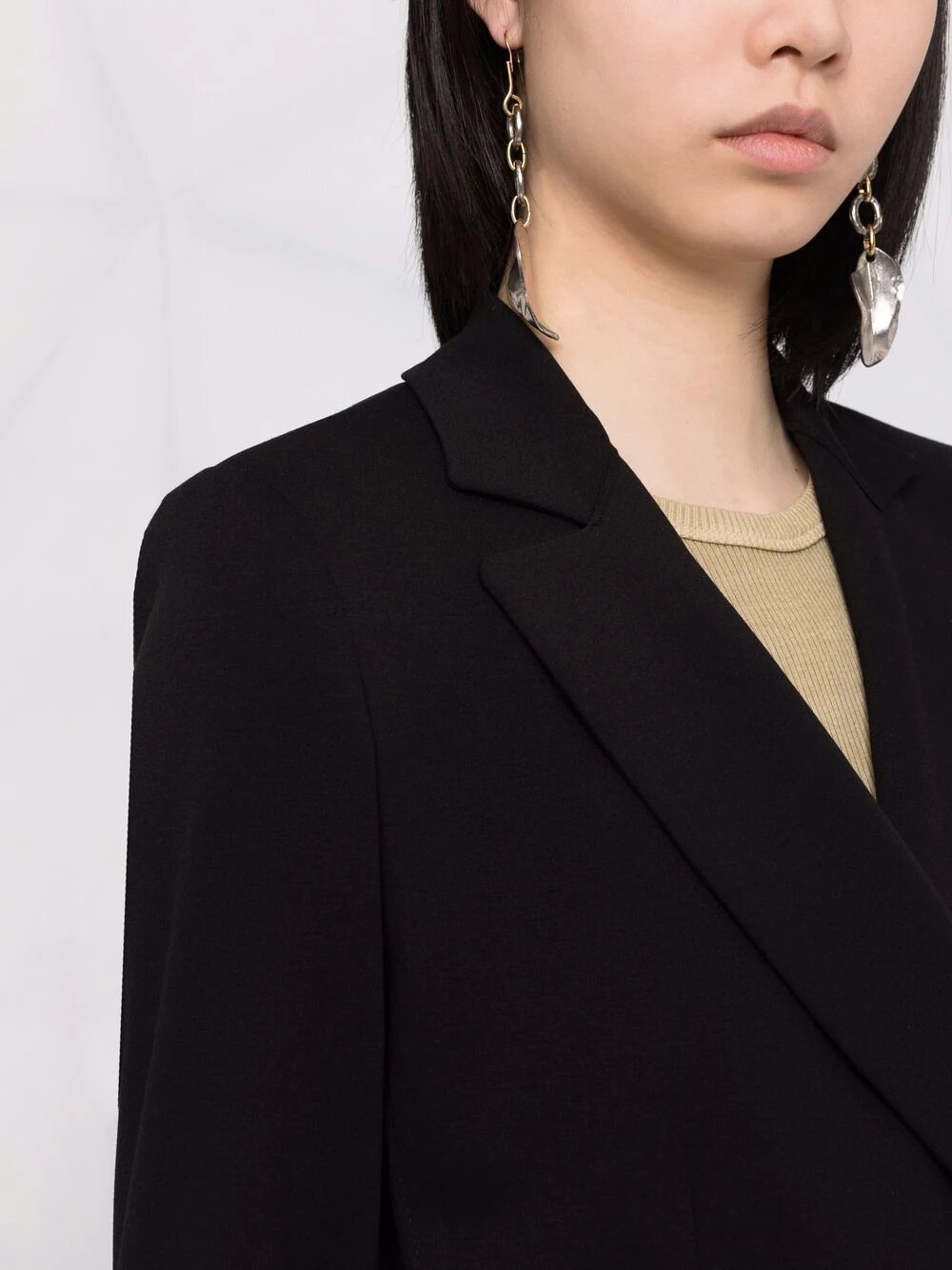 Blazer con spalline