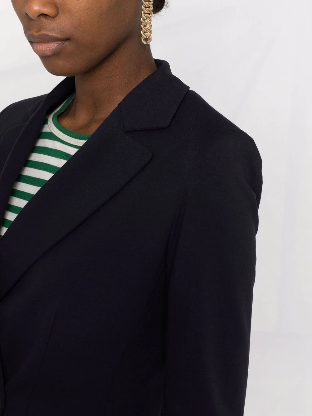 Blazer con spalline
