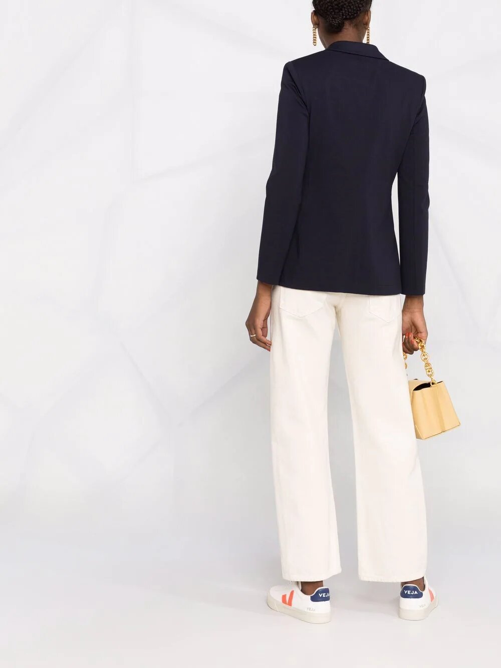 Blazer con spalline