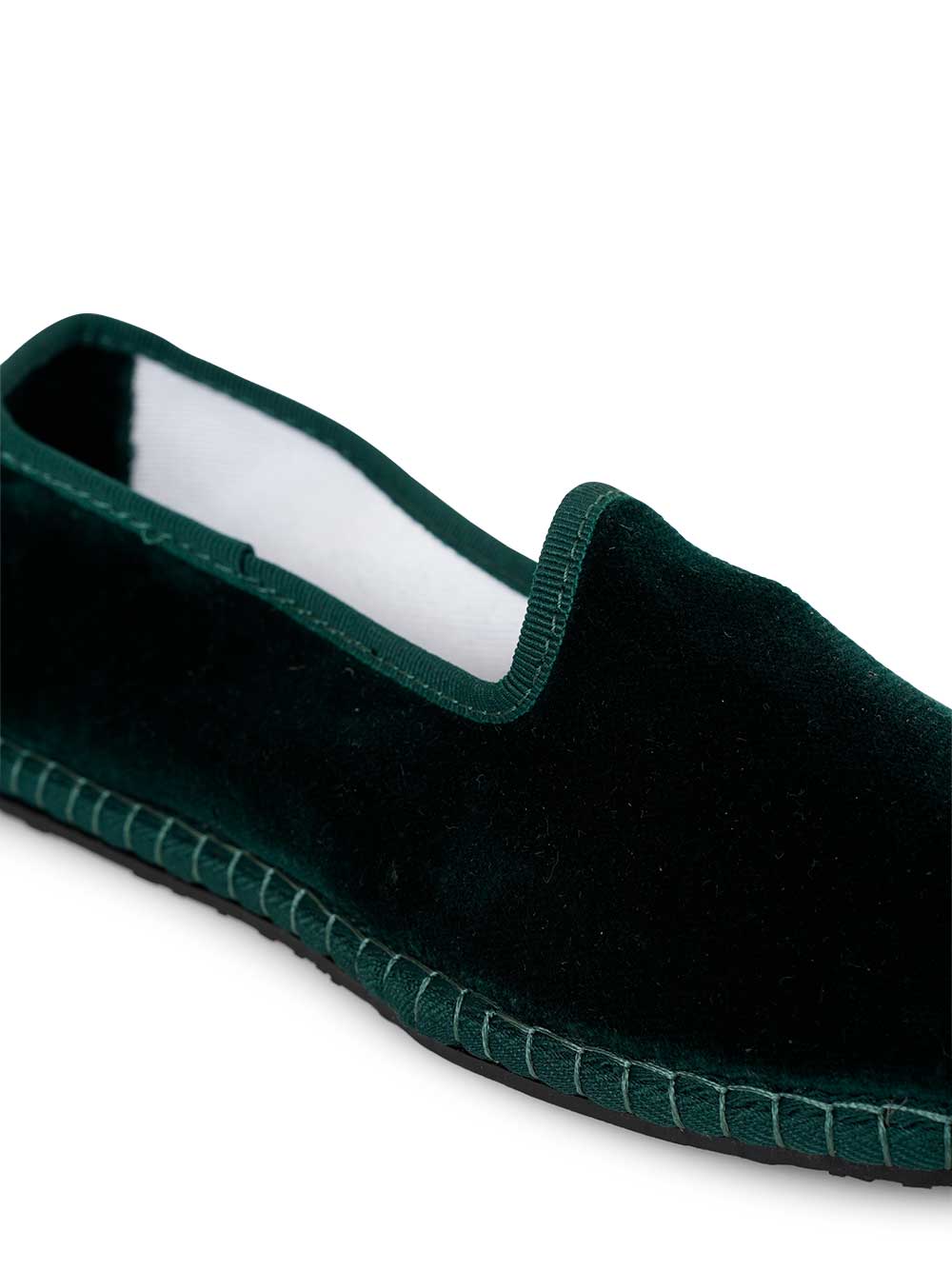 Scarpe friulane verde bottiglia