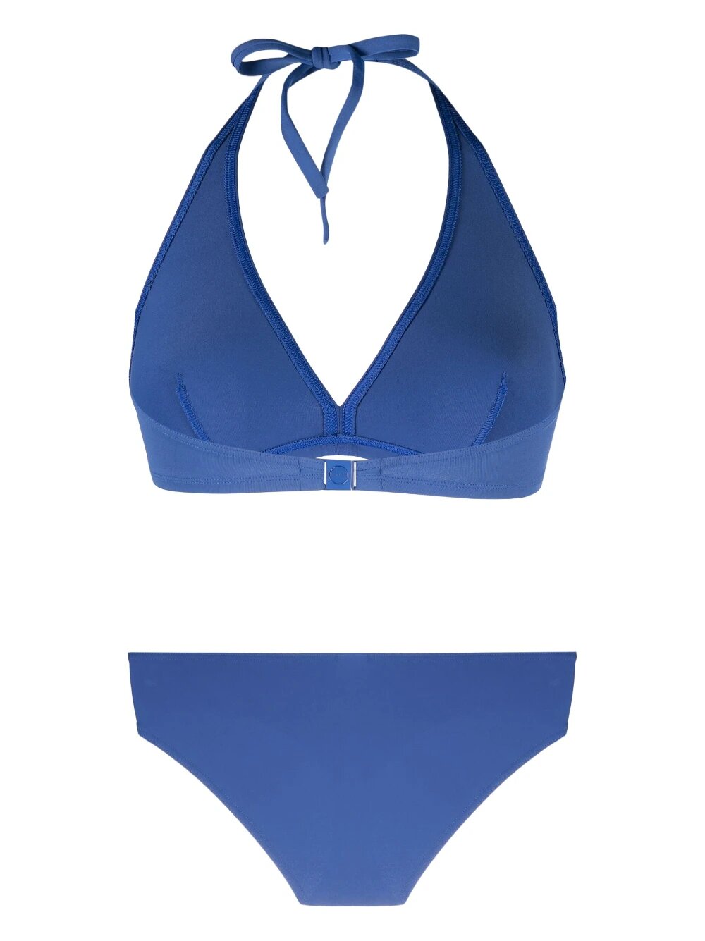 Bikini triangolo contenitivo con slip classico