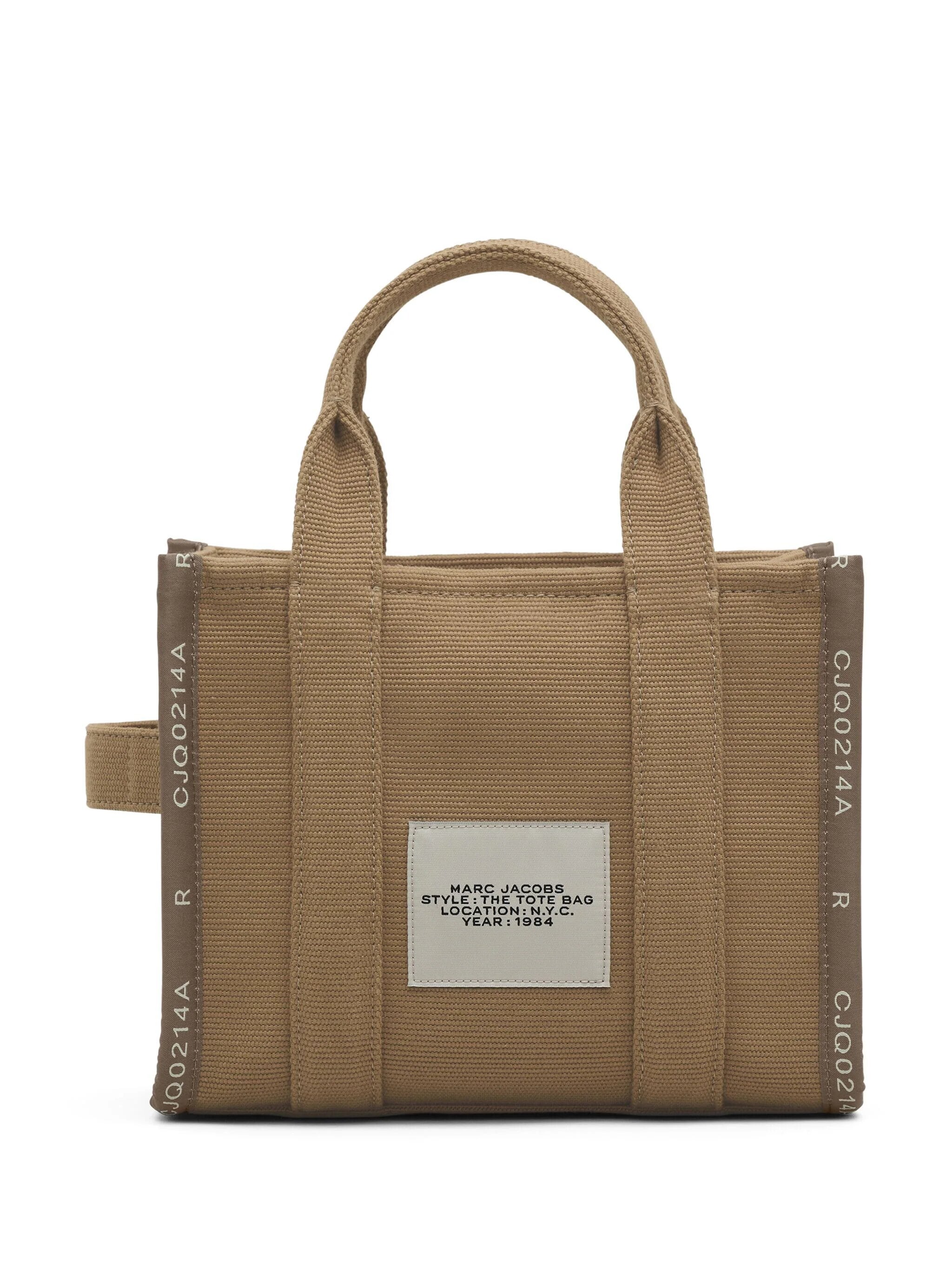 Mini tote bicolore