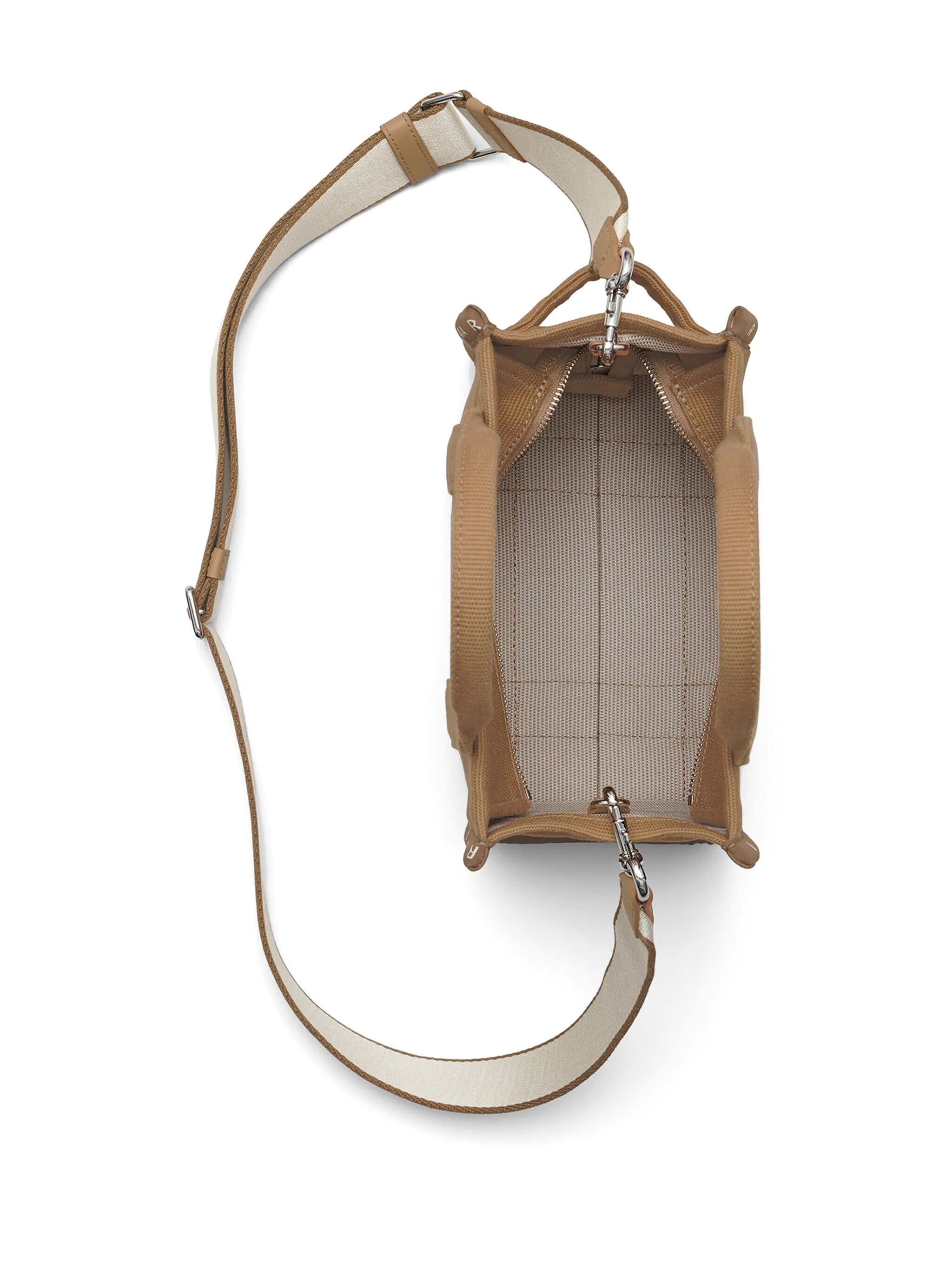 Mini tote bicolore