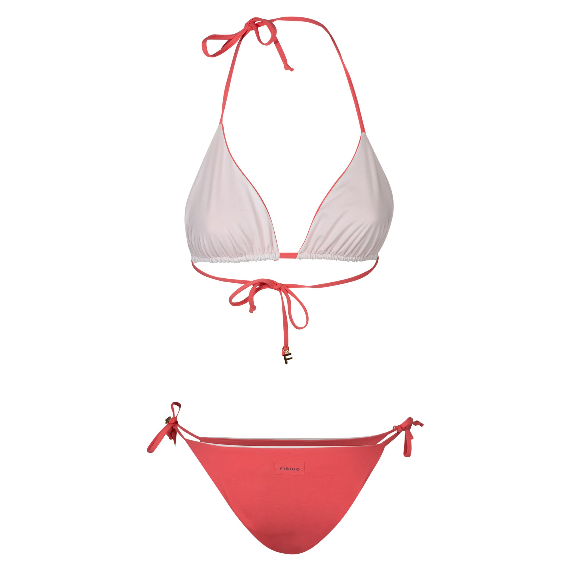 TRIANGOLO BICOLORE SLIP LACCI