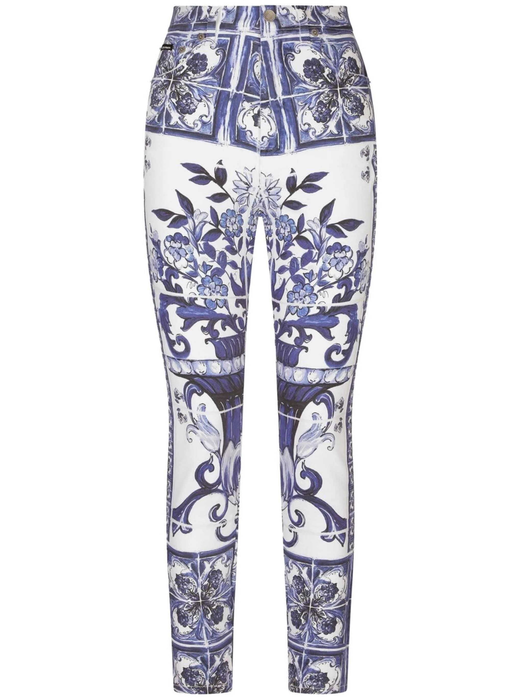 Pantaloni 5 tasche st maiolica
