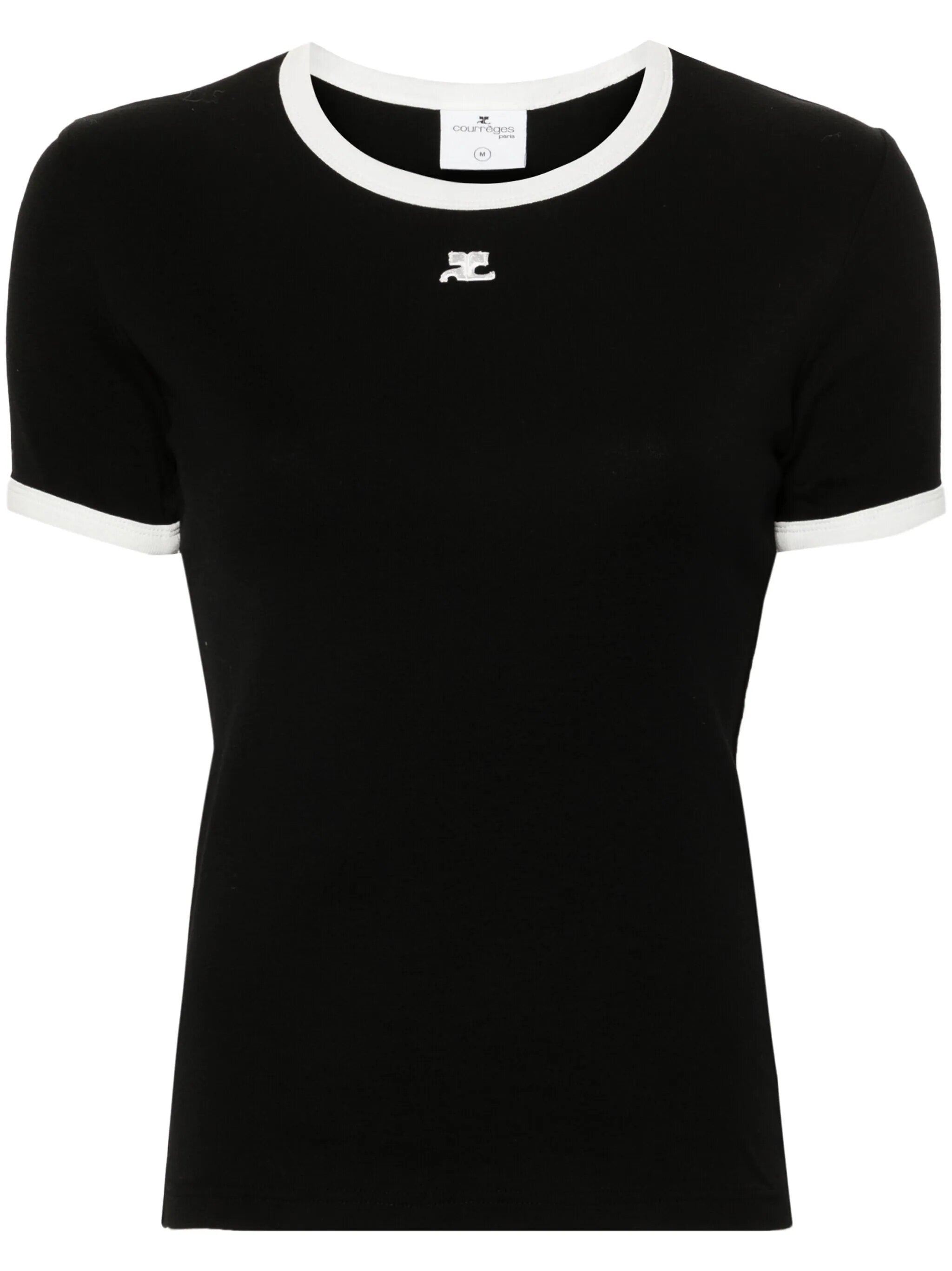 Signature contrast t shirt