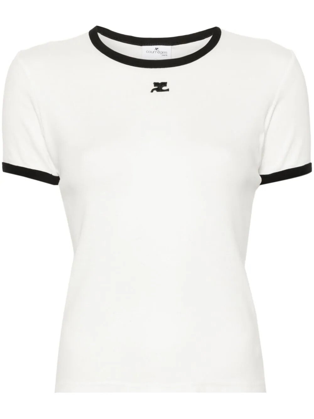Signature contrast t shirt
