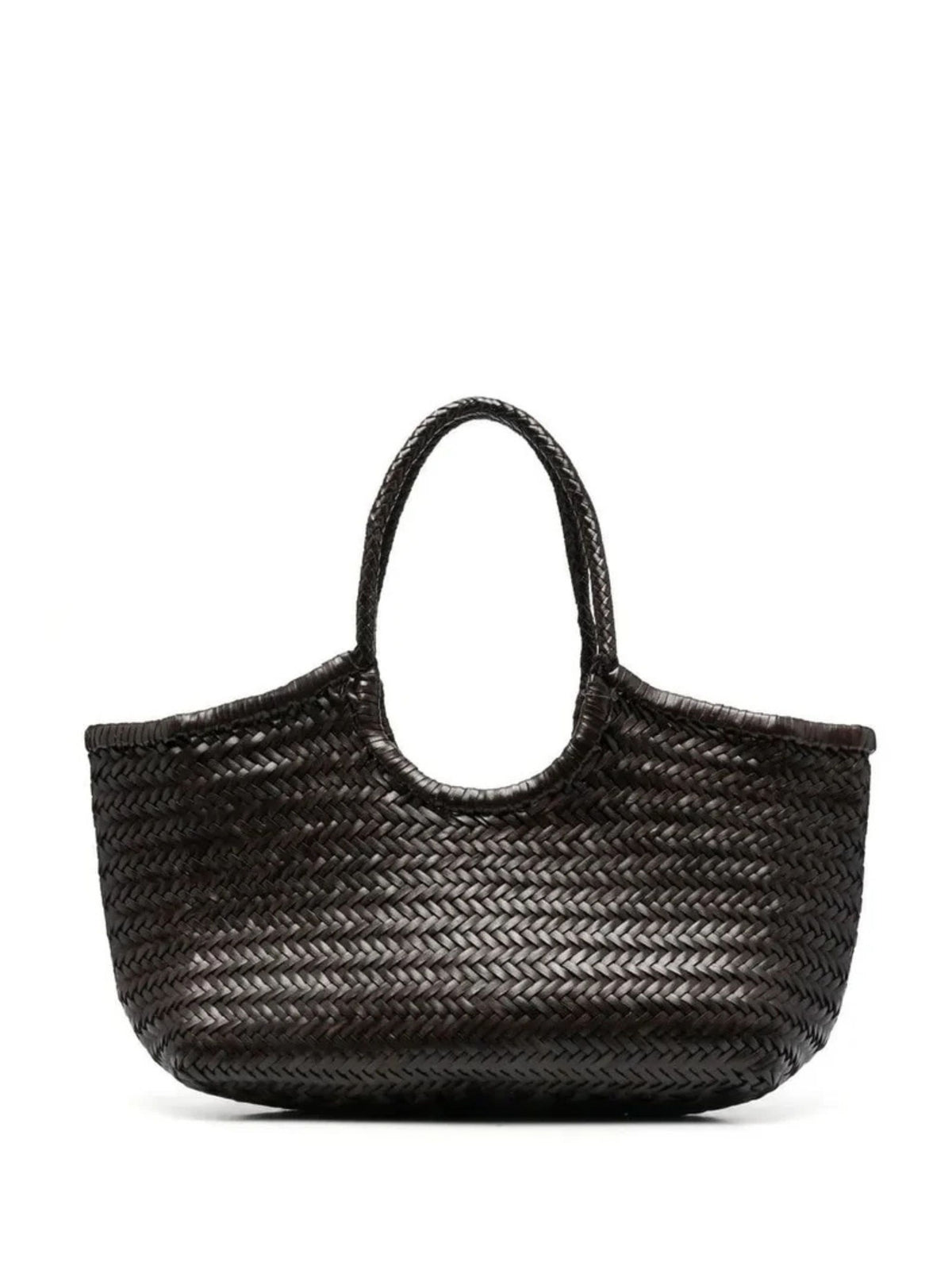 Borsa grande Nantucket Basket Dark Brown