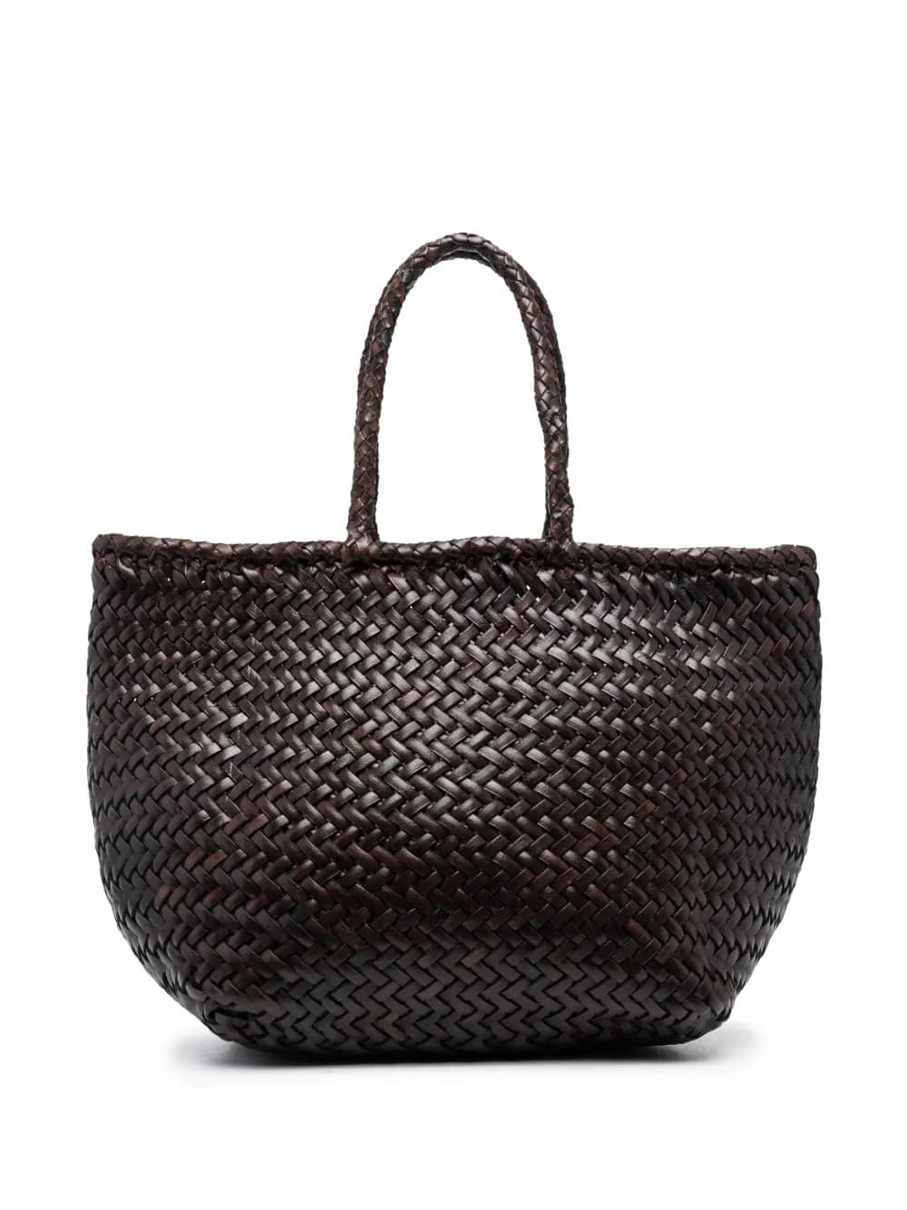 Borsa Grace Basket piccola Dark Brown